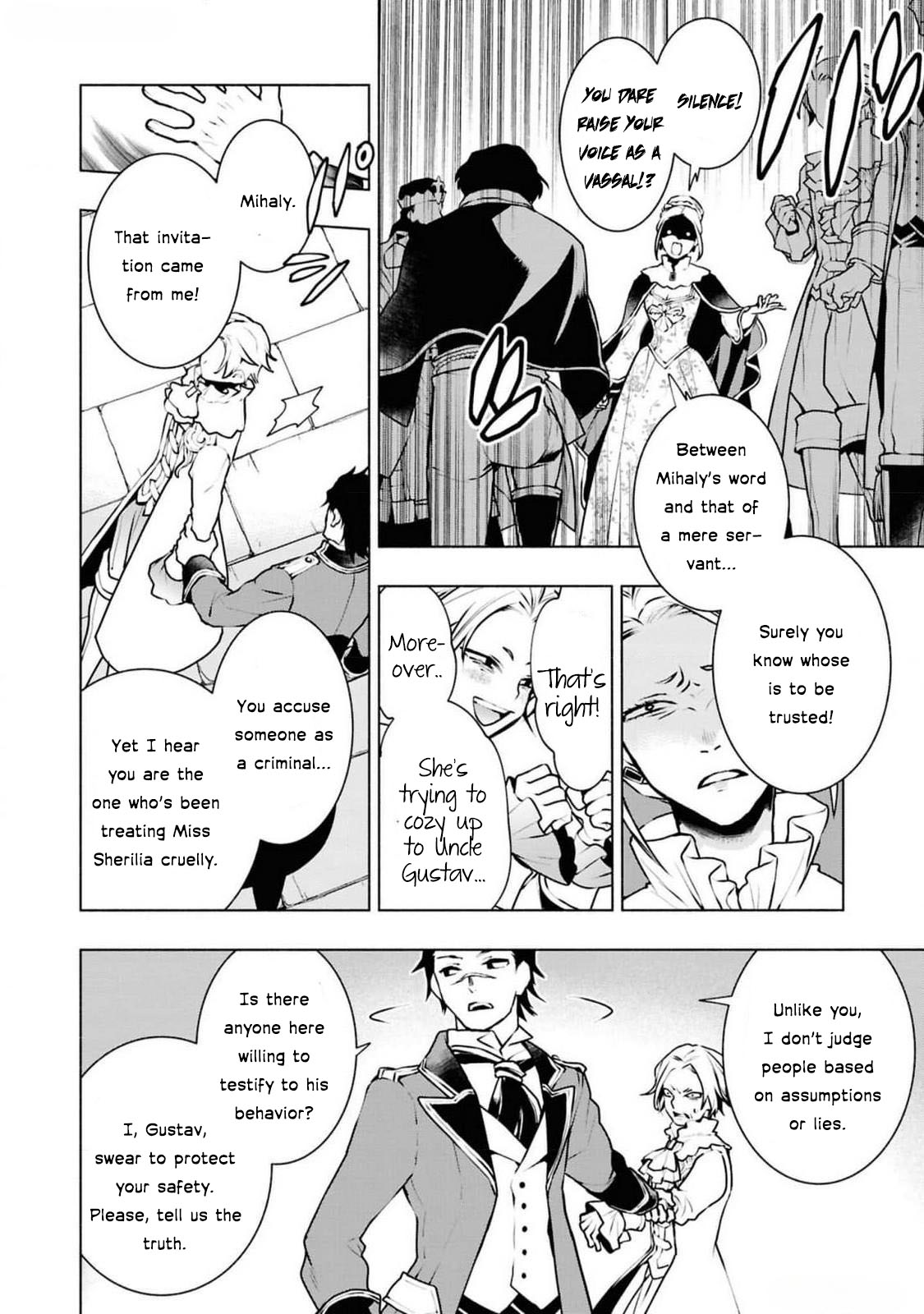 Halaman dari Though I May Be a Villainess, I'll Show You I Can Obtain Happiness! Chapter 4