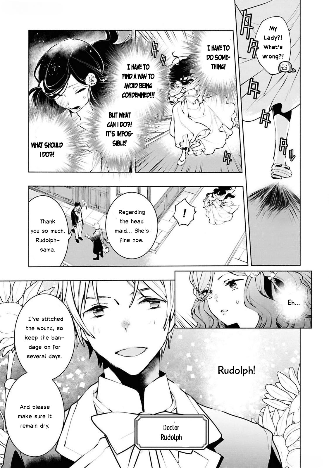 Halaman dari Though I May Be a Villainess, I'll Show You I Can Obtain Happiness! Chapter 4