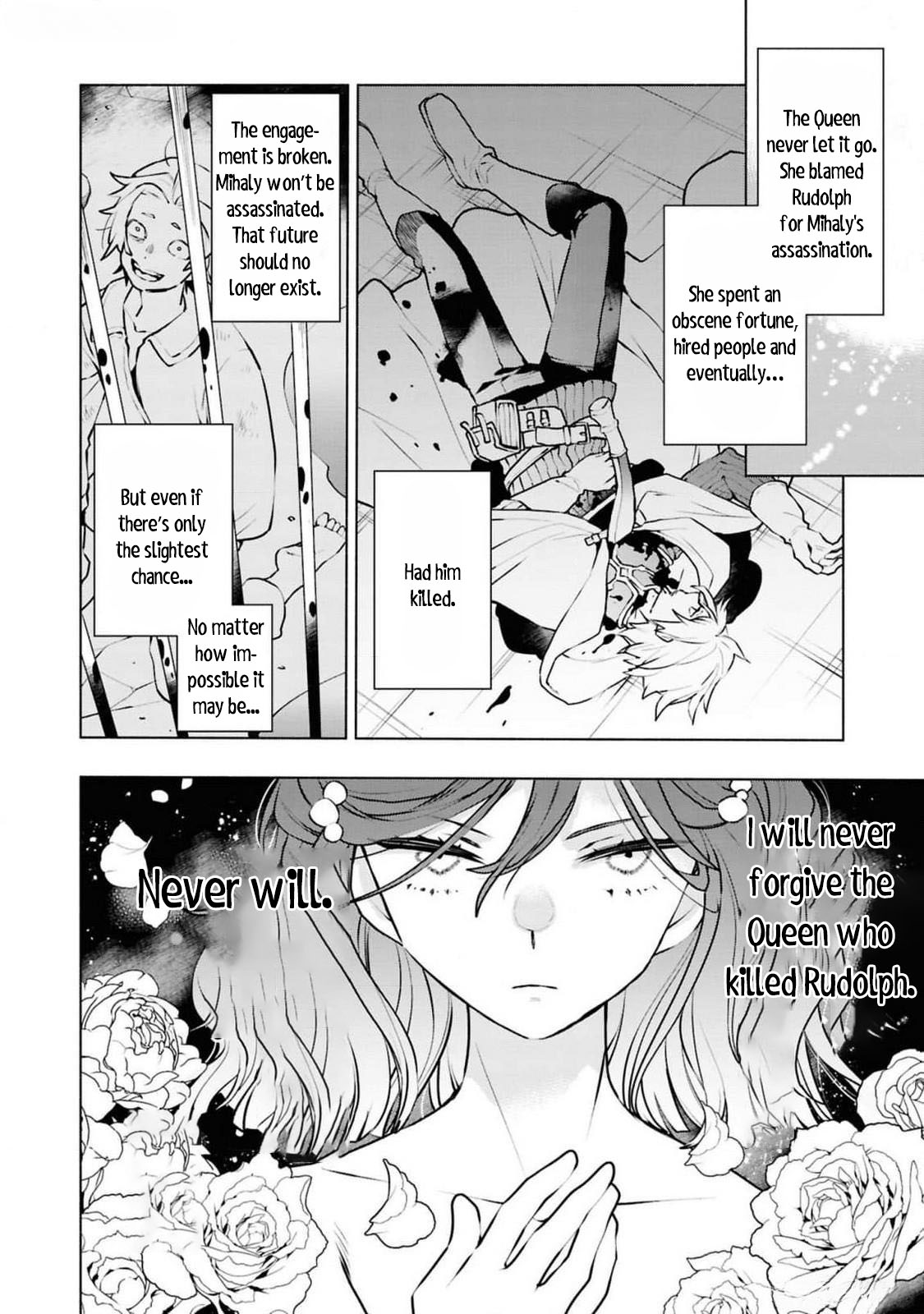 Halaman dari Though I May Be a Villainess, I'll Show You I Can Obtain Happiness! Chapter 4