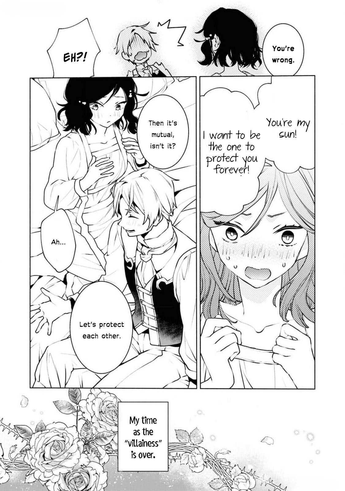 Halaman dari Though I May Be a Villainess, I'll Show You I Can Obtain Happiness! Chapter 4