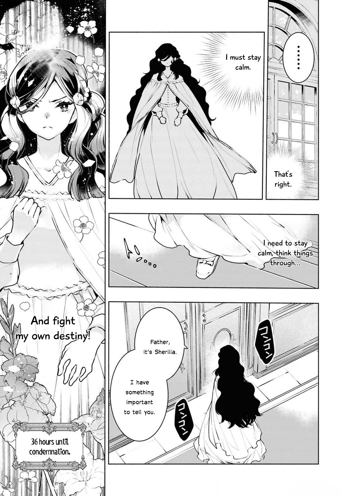 Halaman dari Though I May Be a Villainess, I'll Show You I Can Obtain Happiness! Chapter 4
