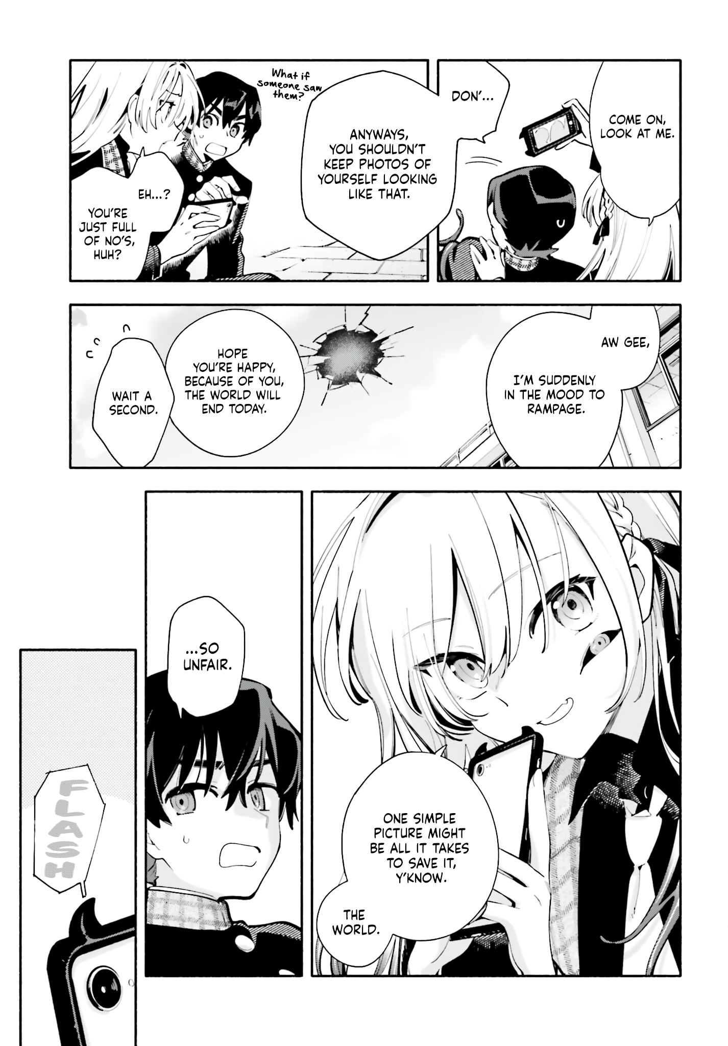 Kimi wa Shuumatsu Chapter 3.5 Page 7