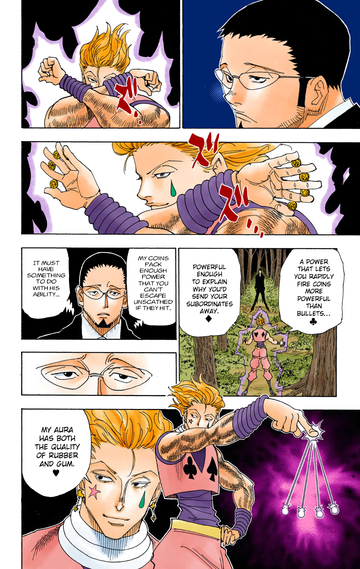Halaman dari HUNTER x HUNTER (Official Colored) Chapter 327