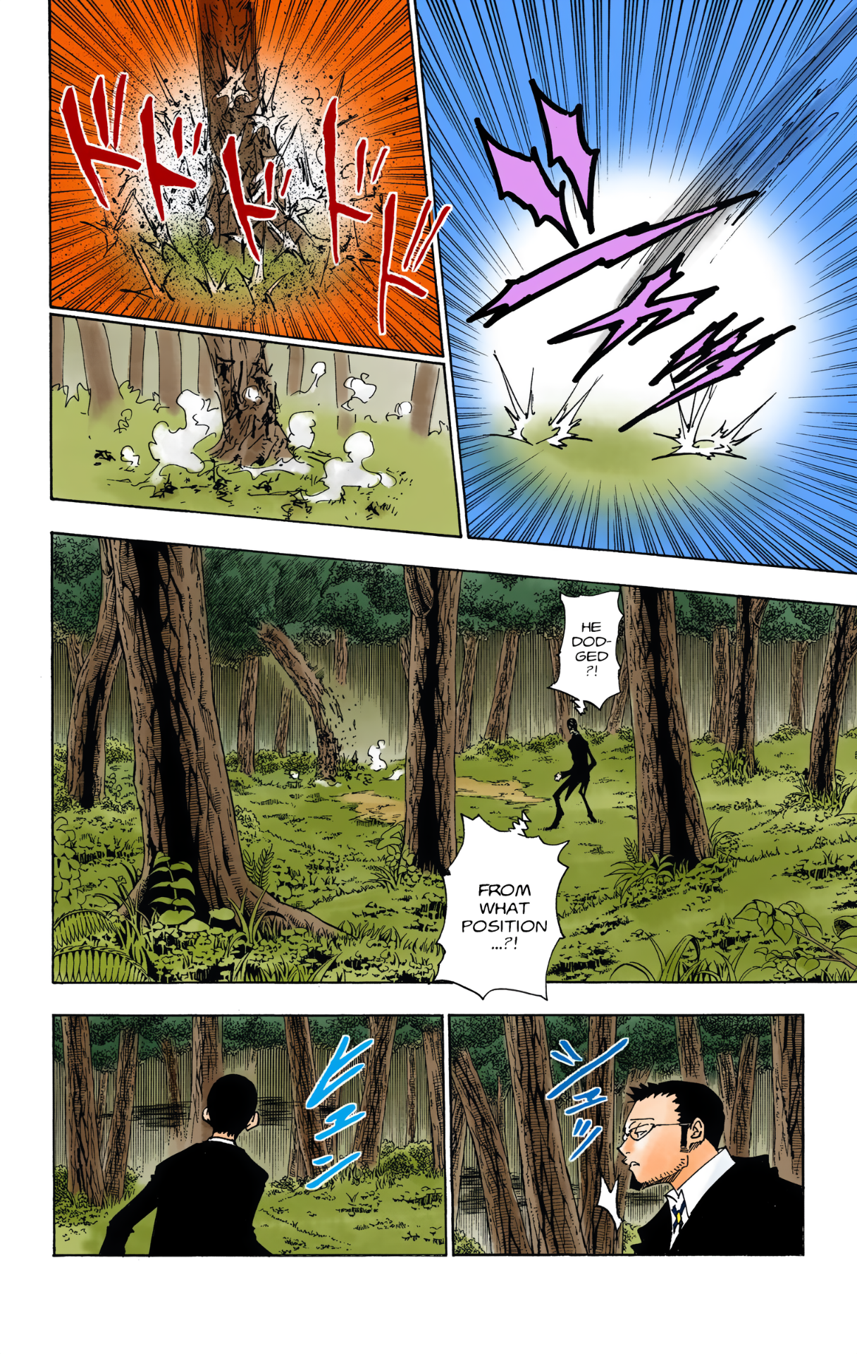 Halaman dari HUNTER x HUNTER (Official Colored) Chapter 327