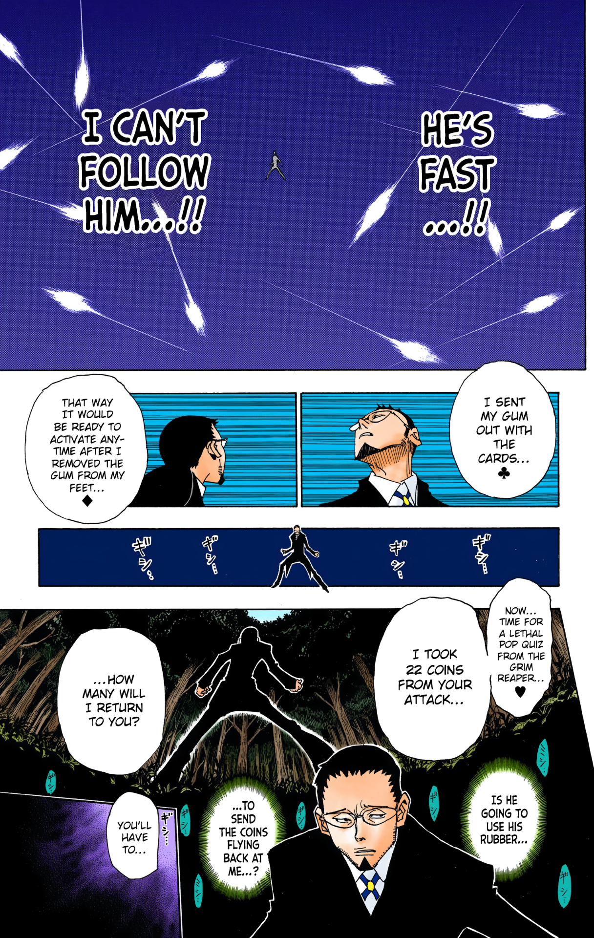 Halaman dari HUNTER x HUNTER (Official Colored) Chapter 327