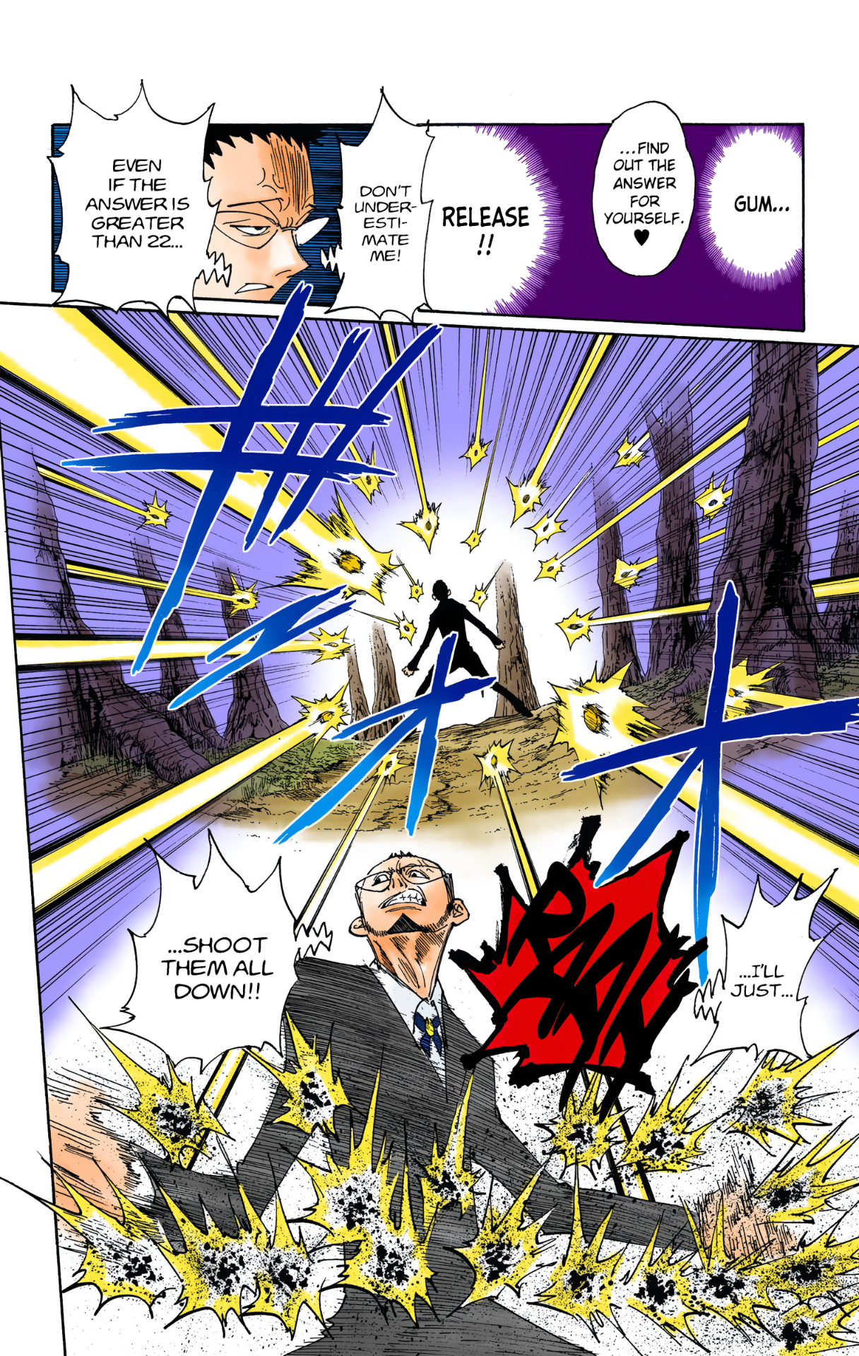 Halaman dari HUNTER x HUNTER (Official Colored) Chapter 327