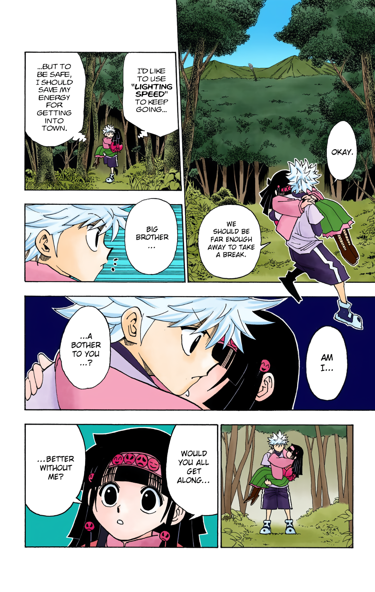 Halaman dari HUNTER x HUNTER (Official Colored) Chapter 327