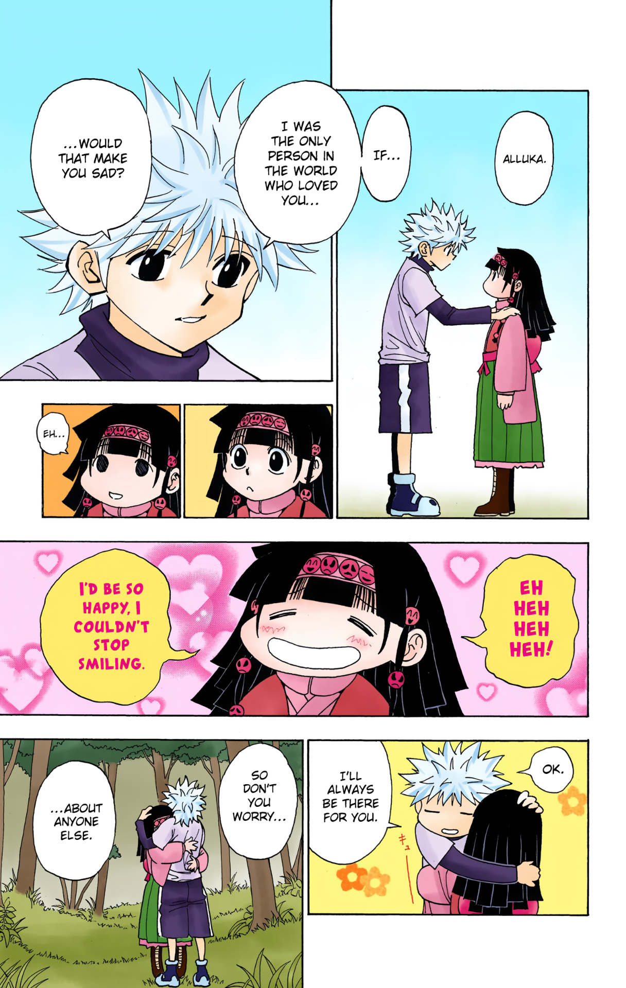Halaman dari HUNTER x HUNTER (Official Colored) Chapter 327