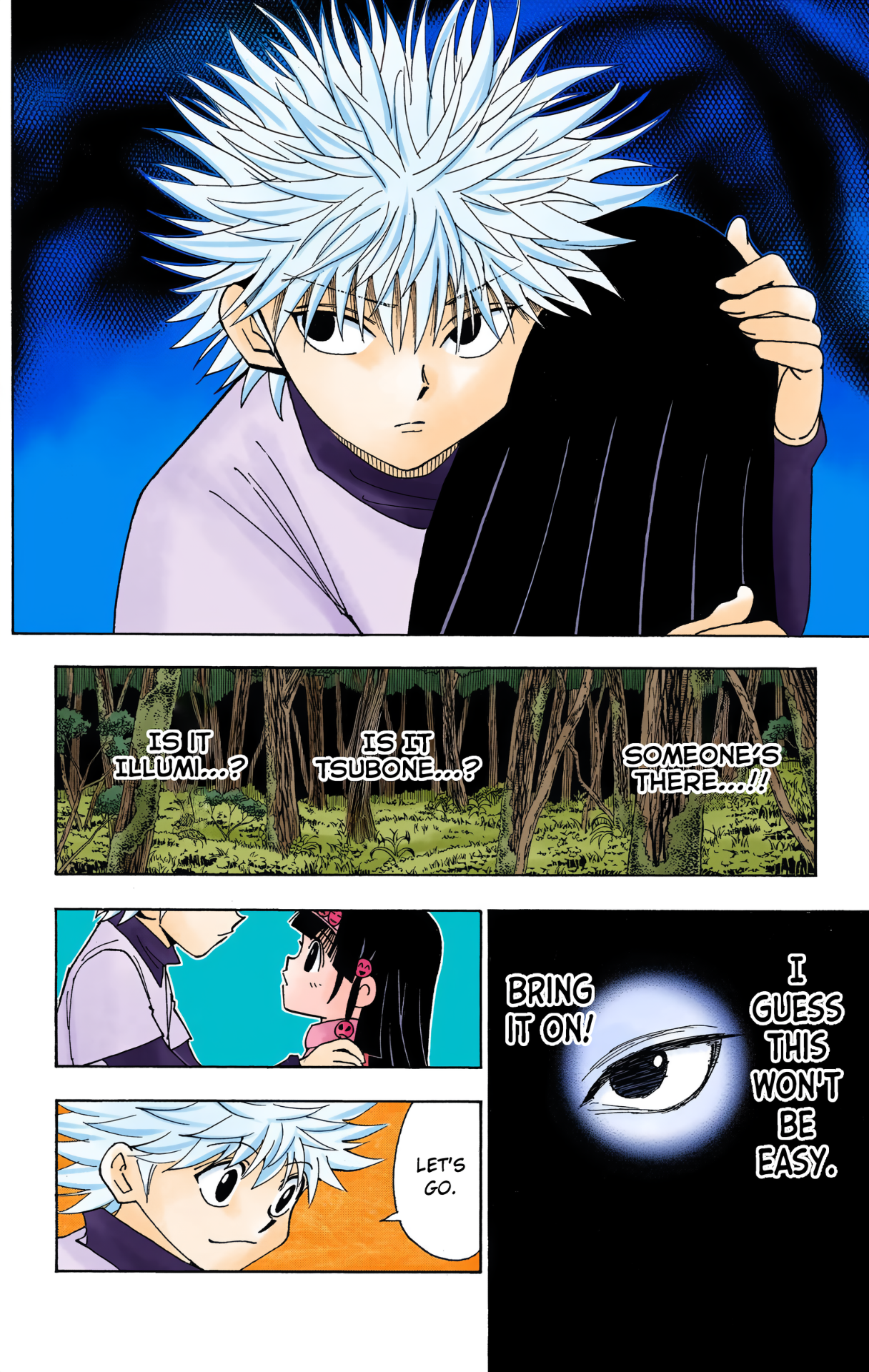 Halaman dari HUNTER x HUNTER (Official Colored) Chapter 327
