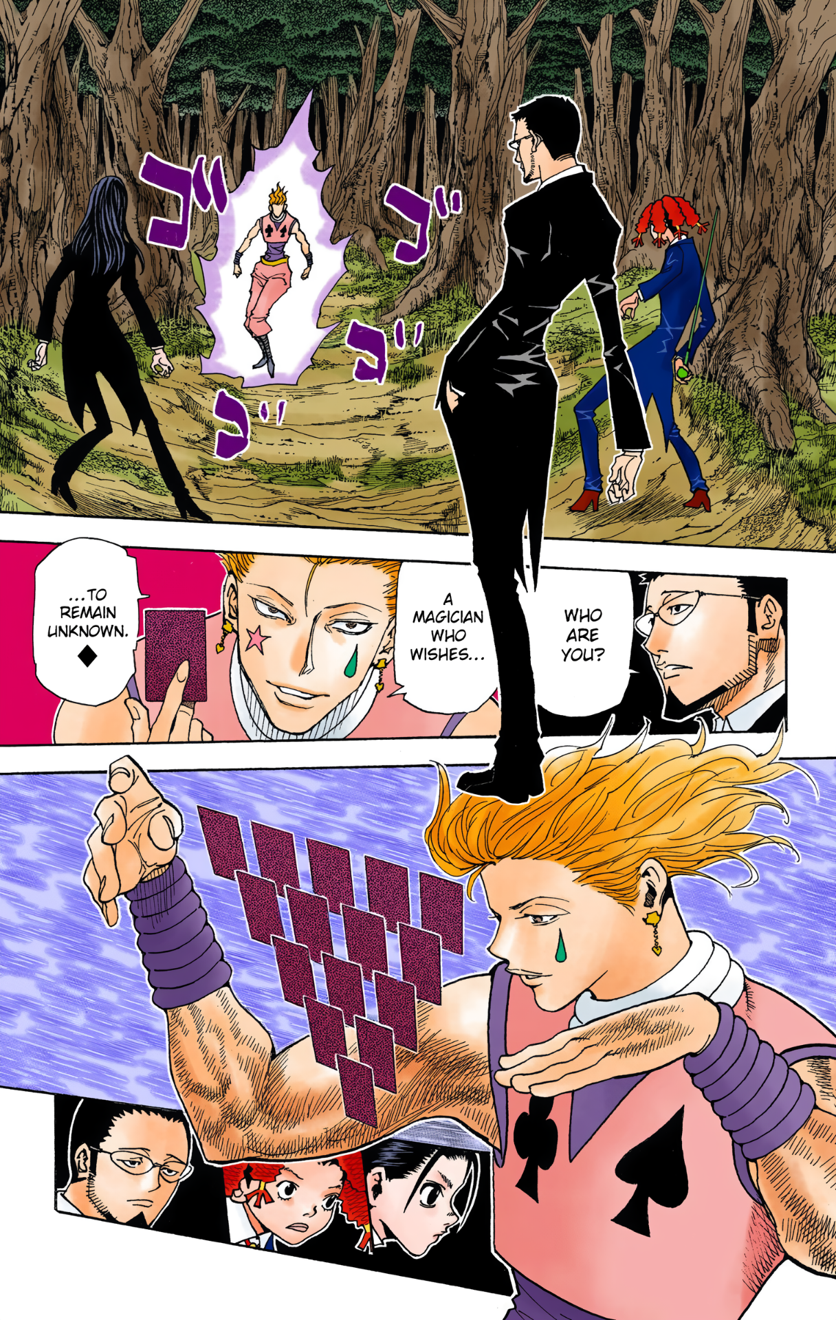 Halaman dari HUNTER x HUNTER (Official Colored) Chapter 327