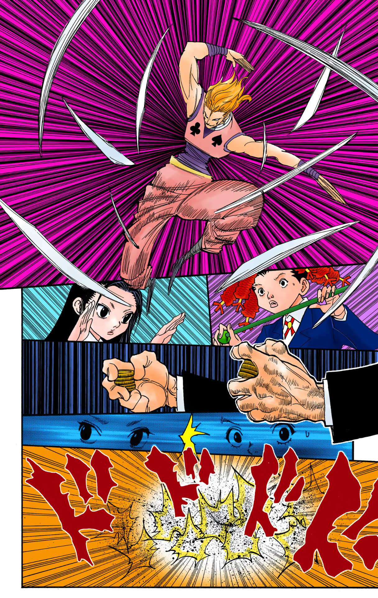 Halaman dari HUNTER x HUNTER (Official Colored) Chapter 327