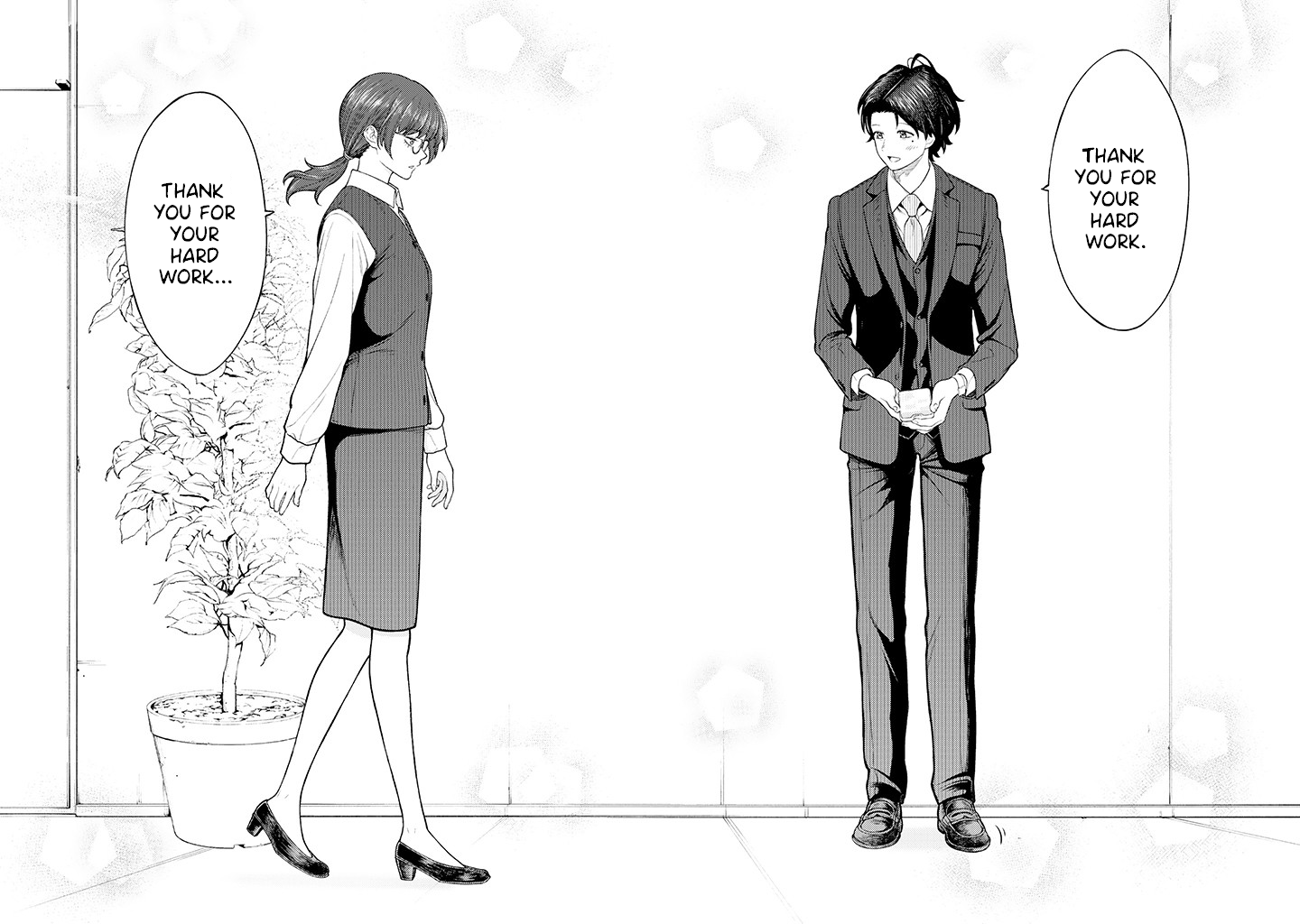 Halaman dari Kaisha to Shiseikatsu: On to Off Chapter 5.2