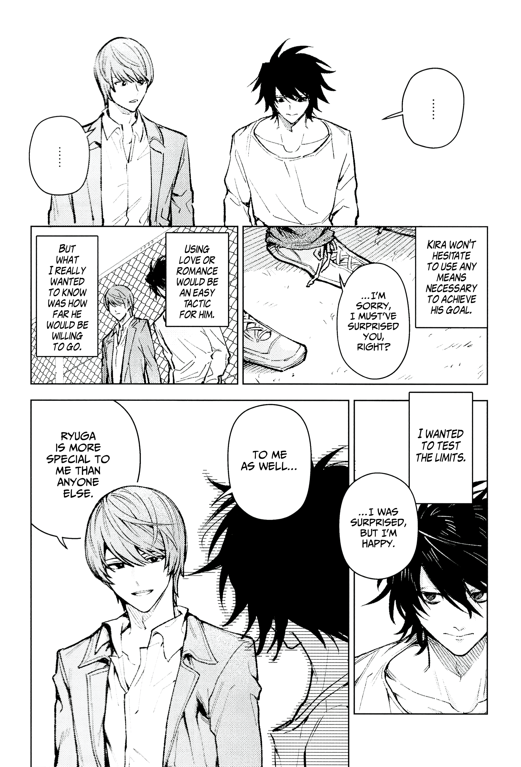 Halaman dari Death Note - To Have Spoiled (Doujinshi) Chapter N/A