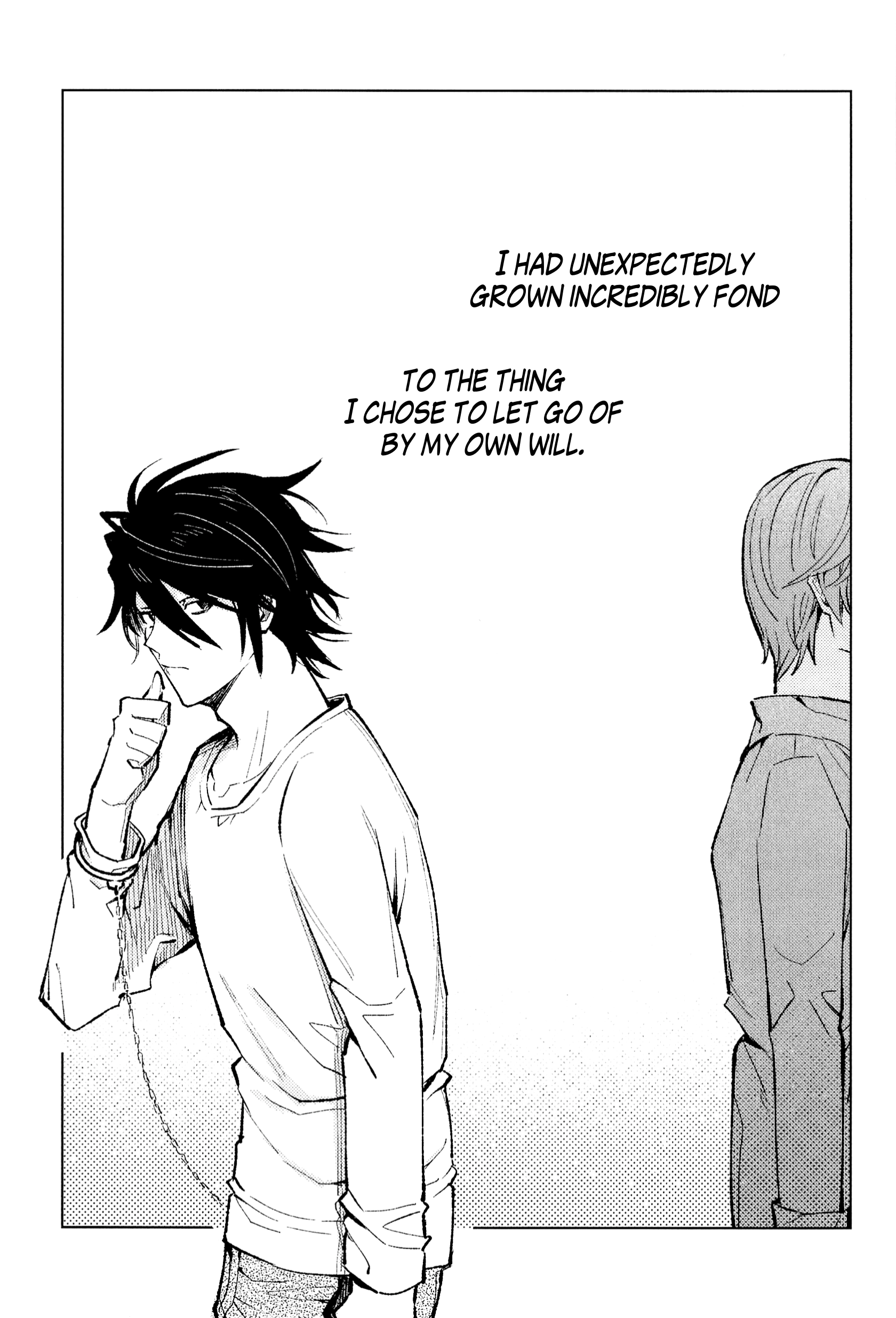 Halaman dari Death Note - To Have Spoiled (Doujinshi) Chapter N/A