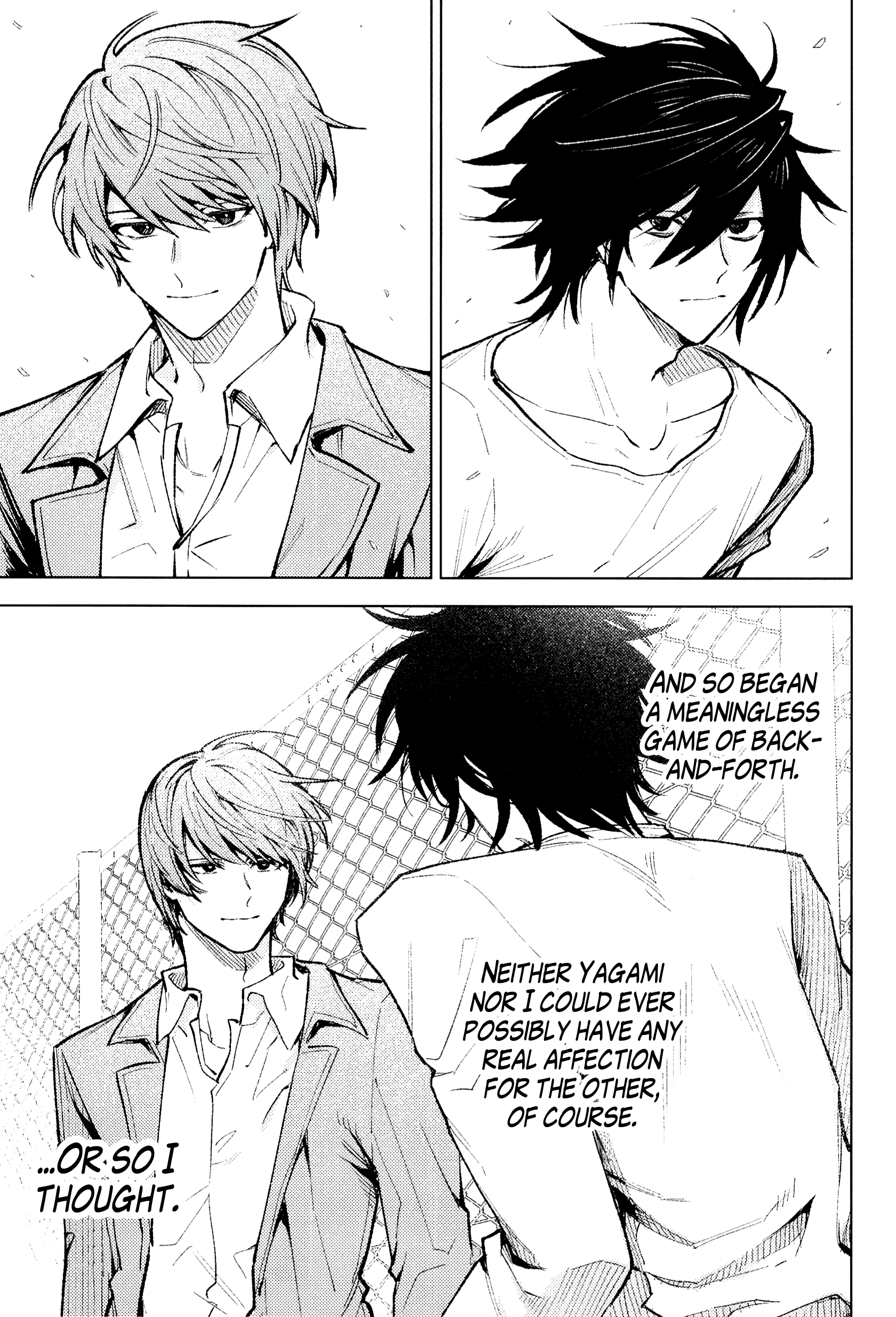 Halaman dari Death Note - To Have Spoiled (Doujinshi) Chapter N/A