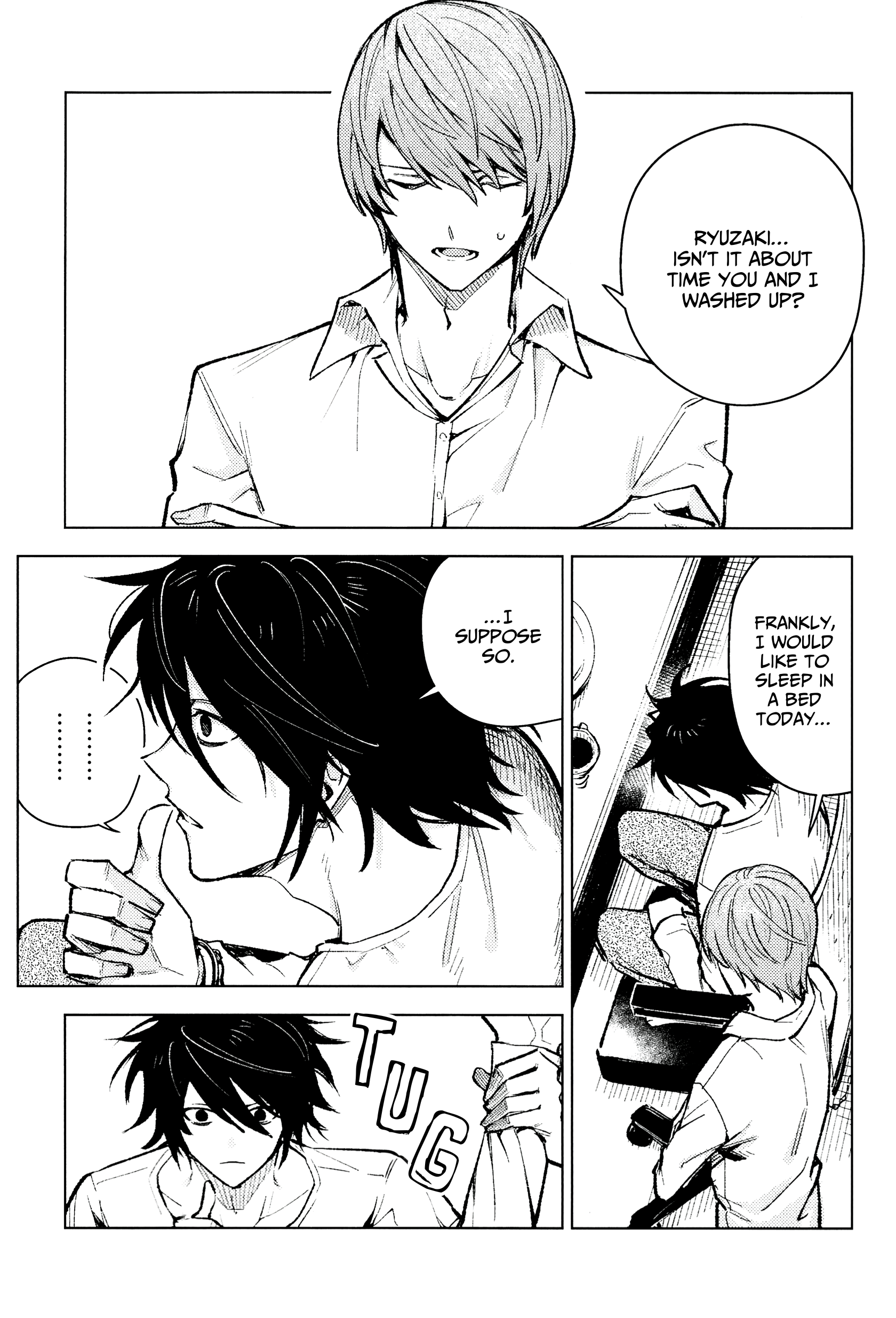 Halaman dari Death Note - To Have Spoiled (Doujinshi) Chapter N/A