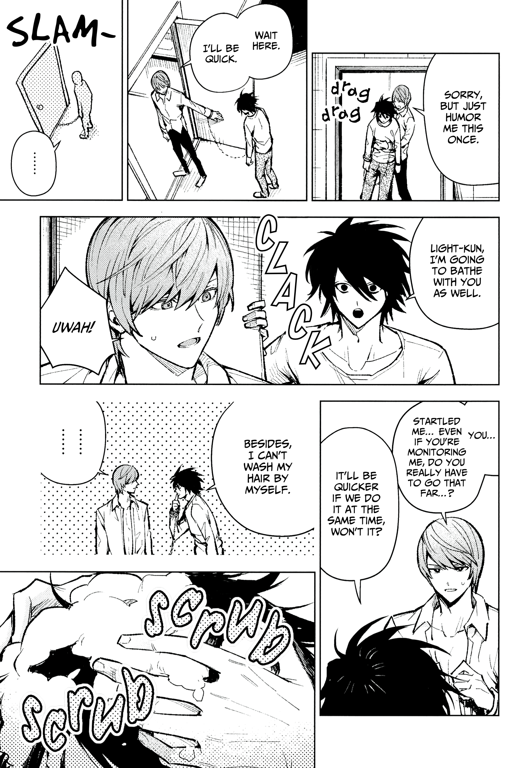 Halaman dari Death Note - To Have Spoiled (Doujinshi) Chapter N/A