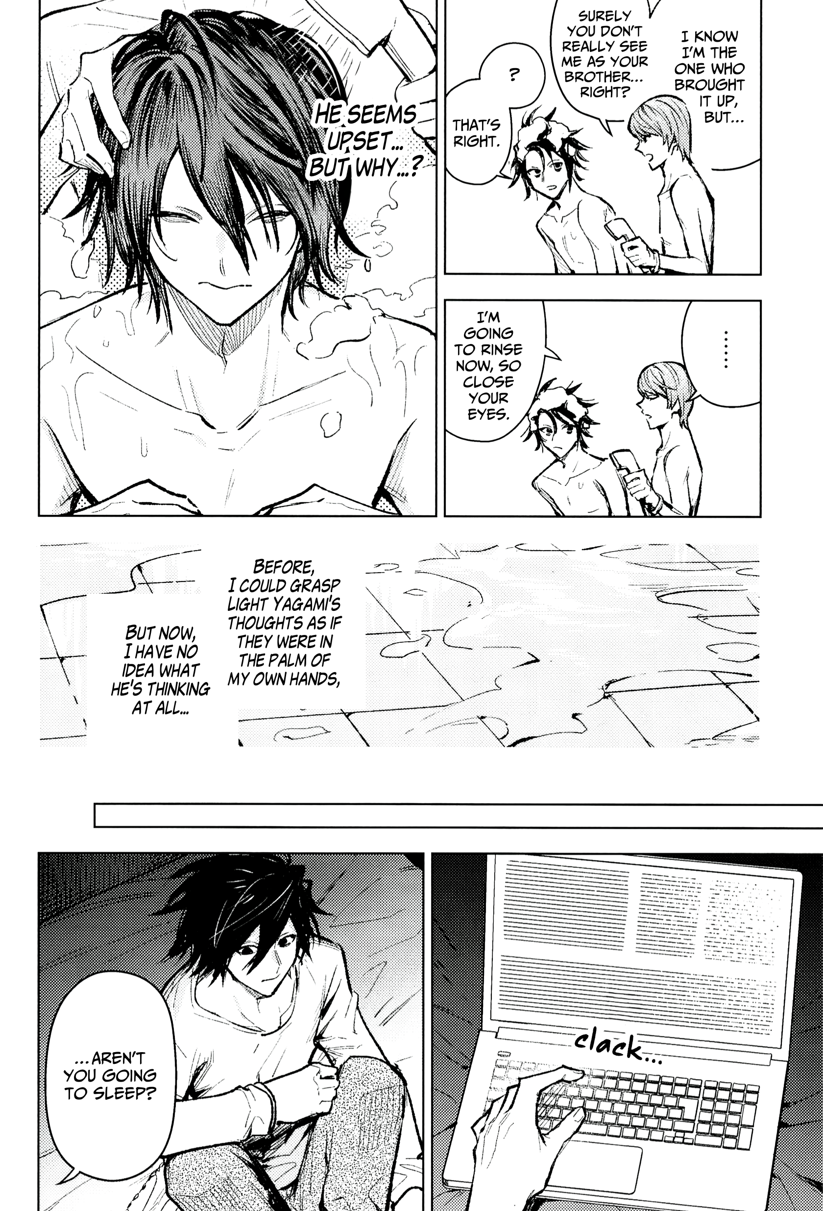 Halaman dari Death Note - To Have Spoiled (Doujinshi) Chapter N/A