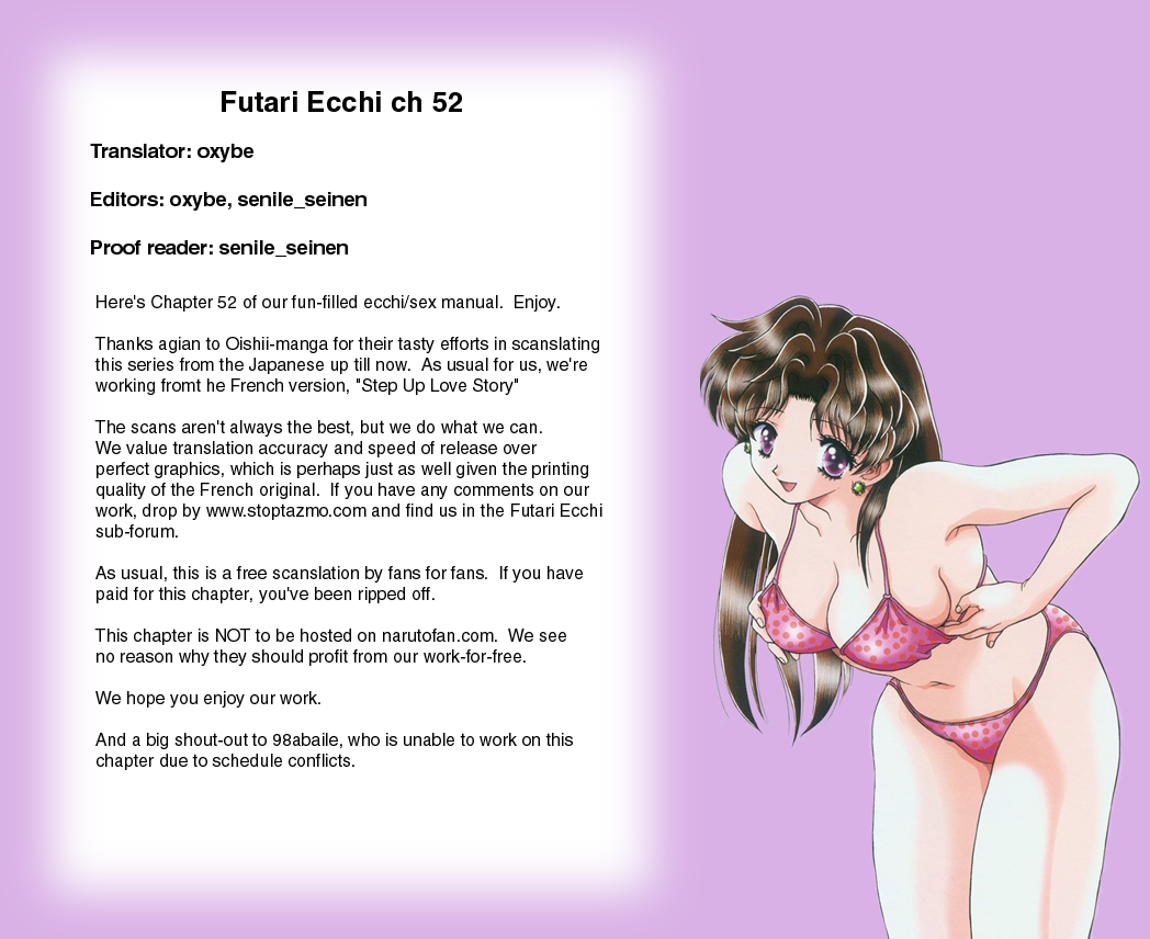Halaman dari Futari Ecchi Chapter 52