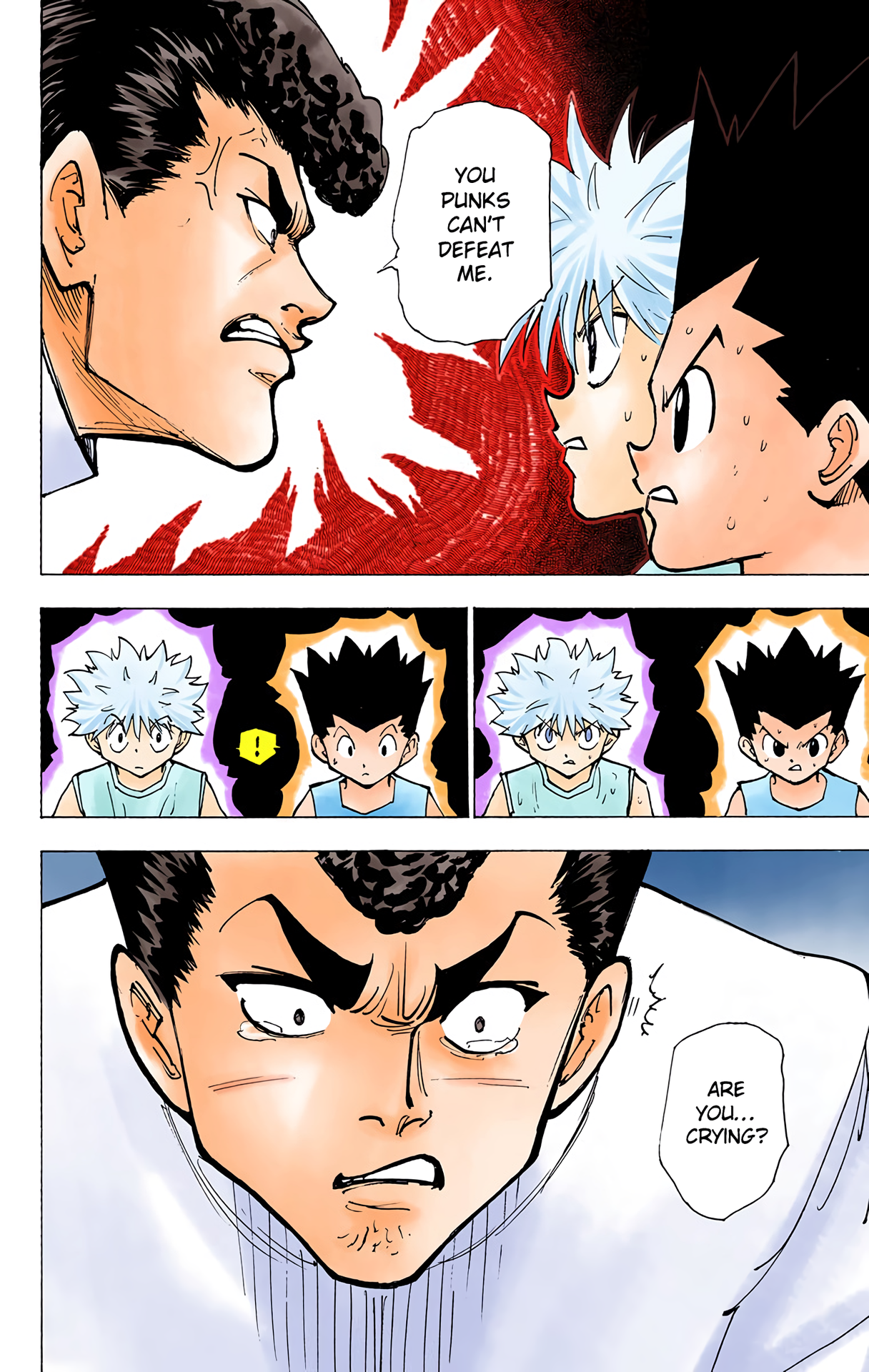 Halaman dari HUNTER x HUNTER (Official Colored) Chapter 203