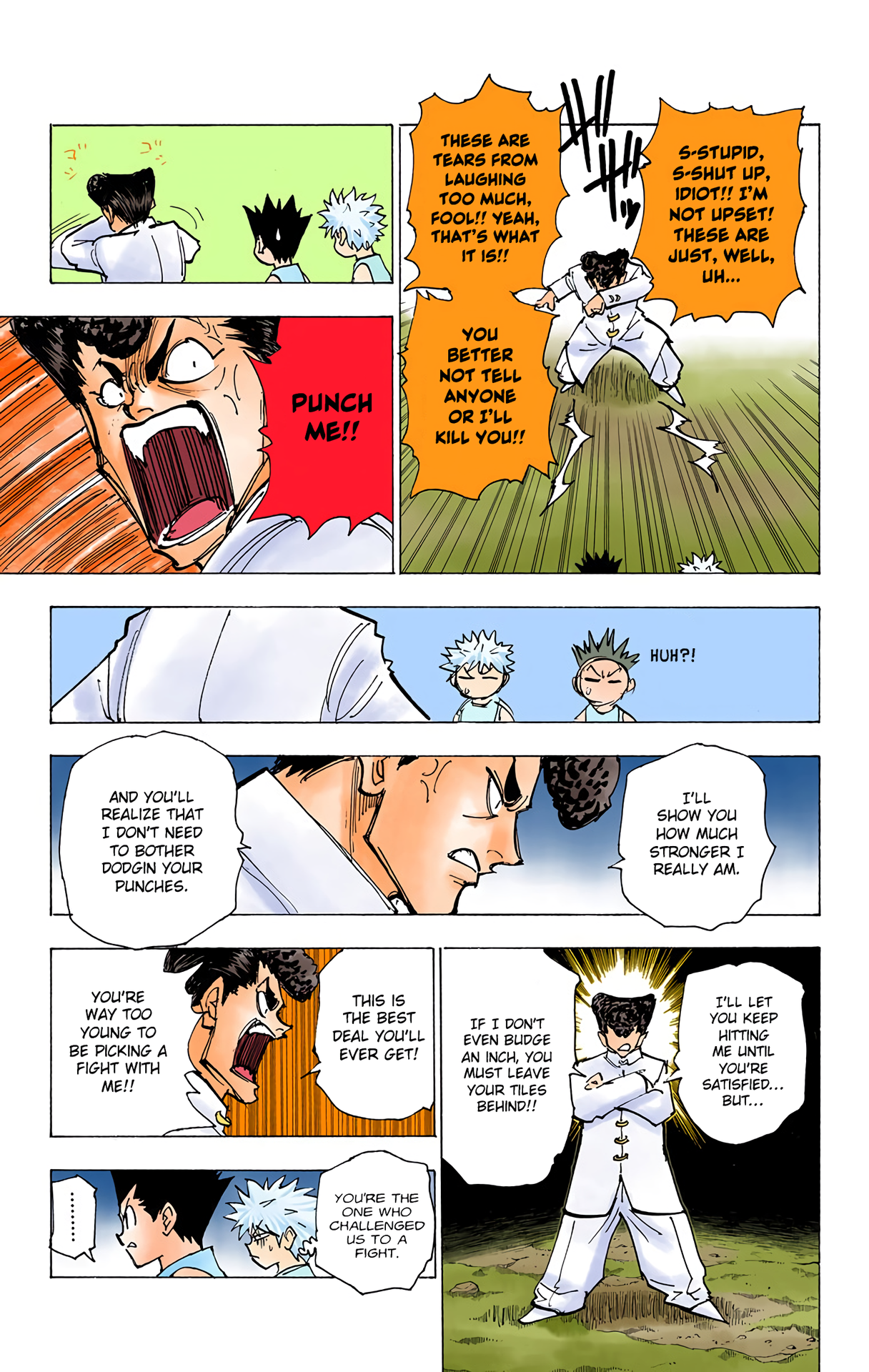 Halaman dari HUNTER x HUNTER (Official Colored) Chapter 203