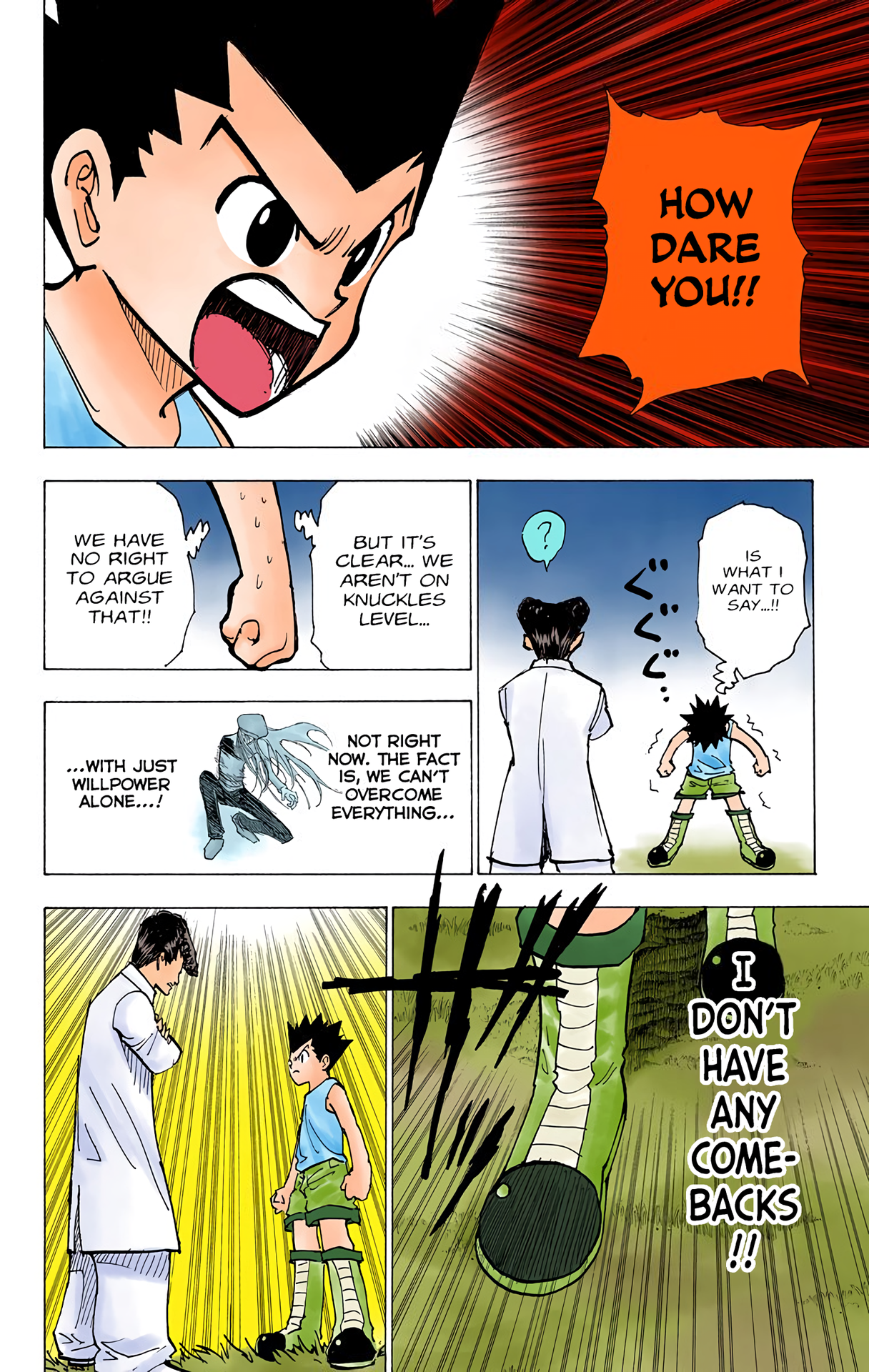 Halaman dari HUNTER x HUNTER (Official Colored) Chapter 203