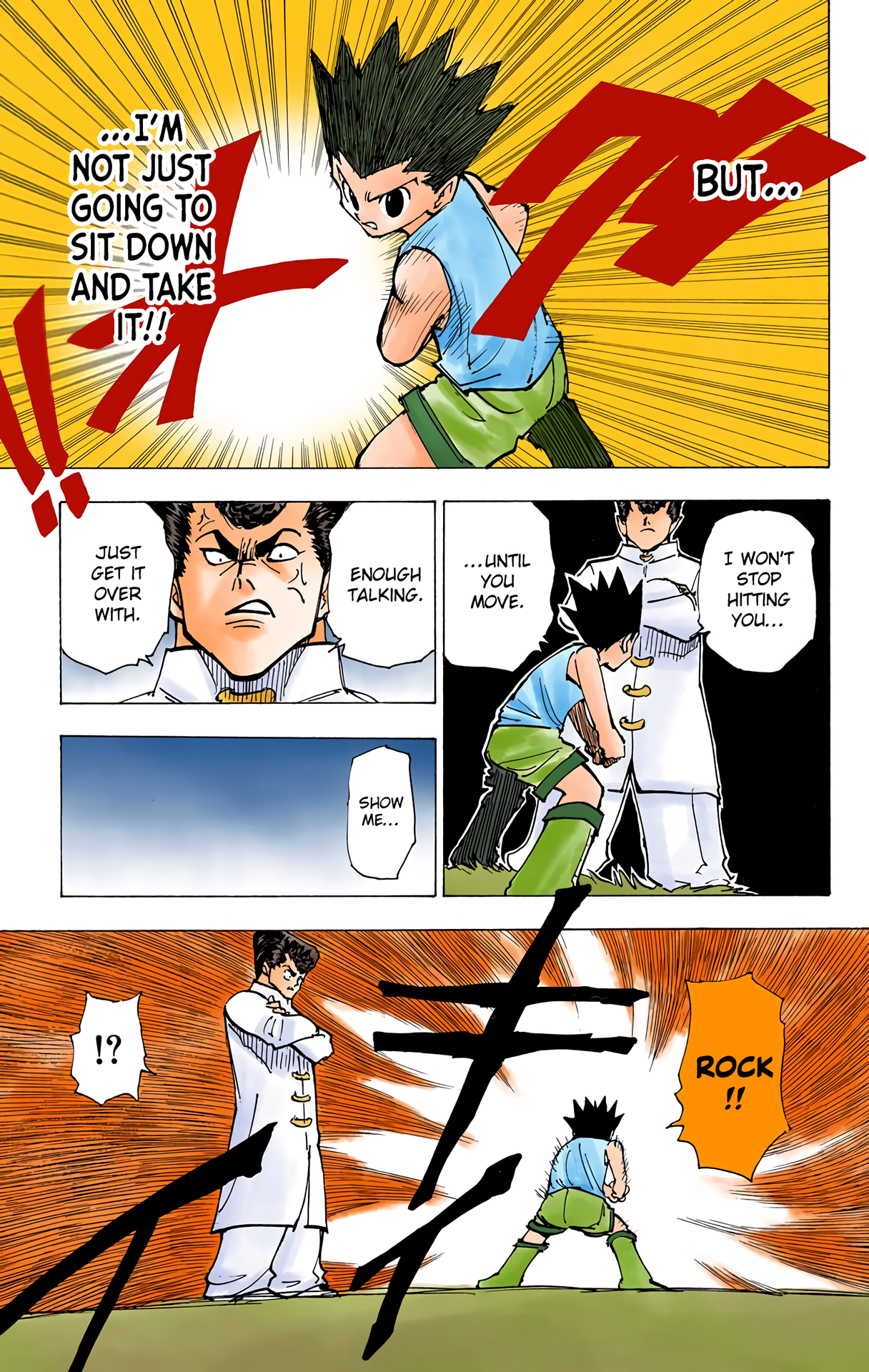 Halaman dari HUNTER x HUNTER (Official Colored) Chapter 203