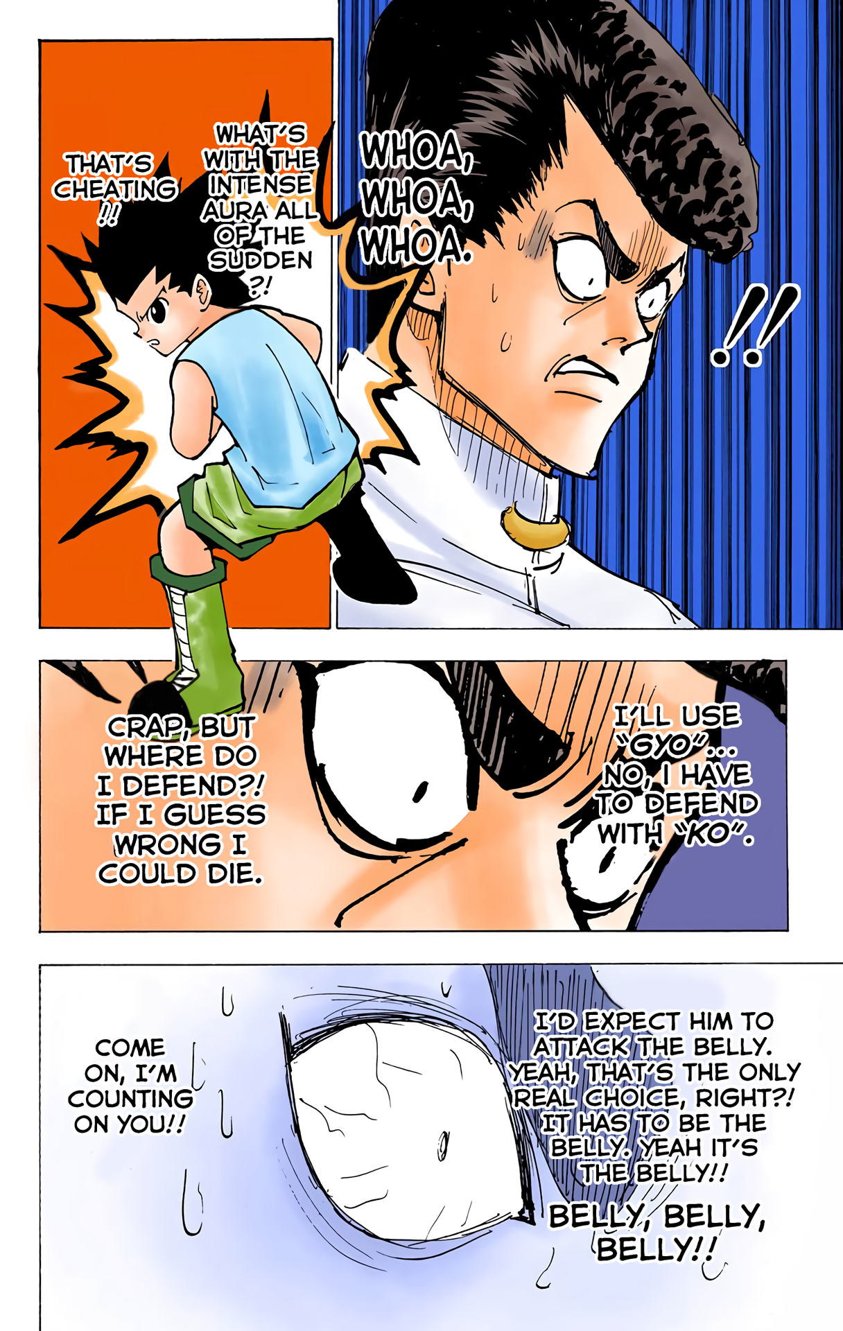 Halaman dari HUNTER x HUNTER (Official Colored) Chapter 203