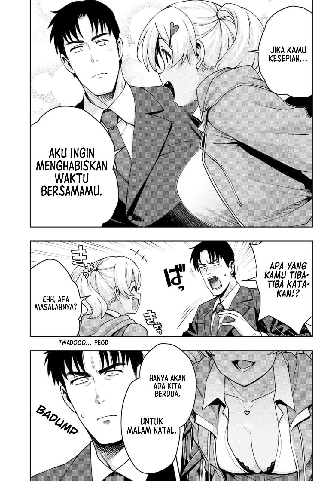 Kuro Gal-san ga Kuru! Chapter 33 - halaman 10