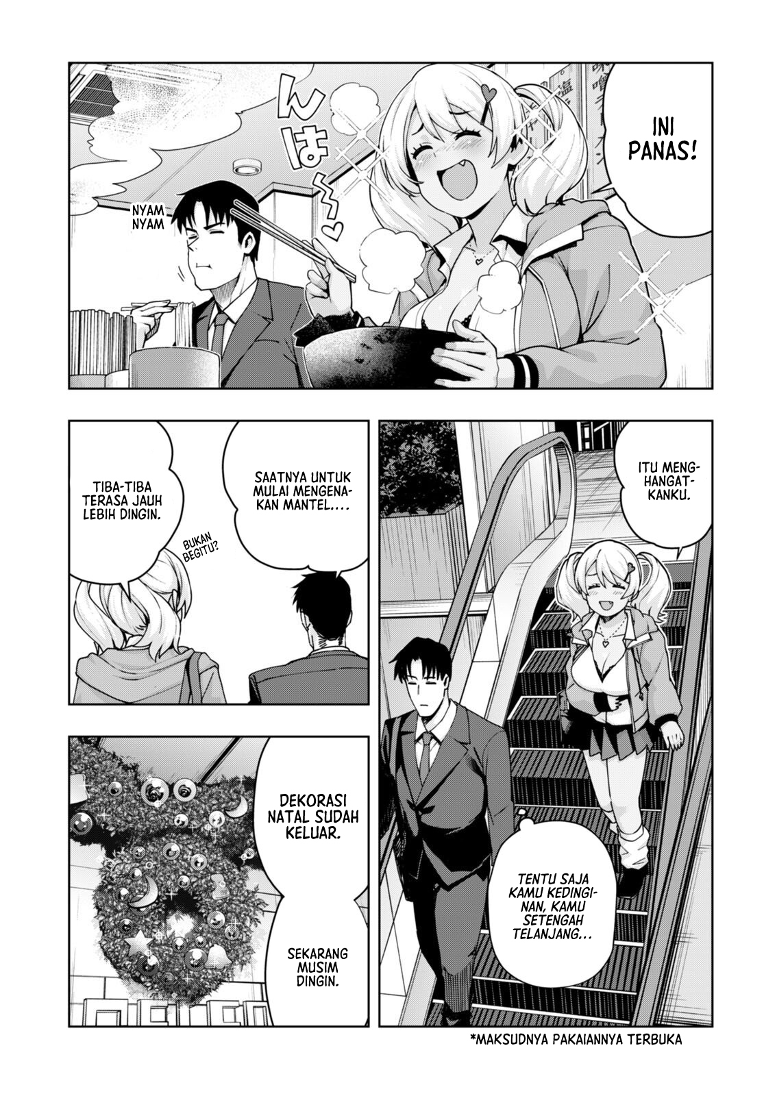 Kuro Gal-san ga Kuru! Chapter 33 - halaman 8