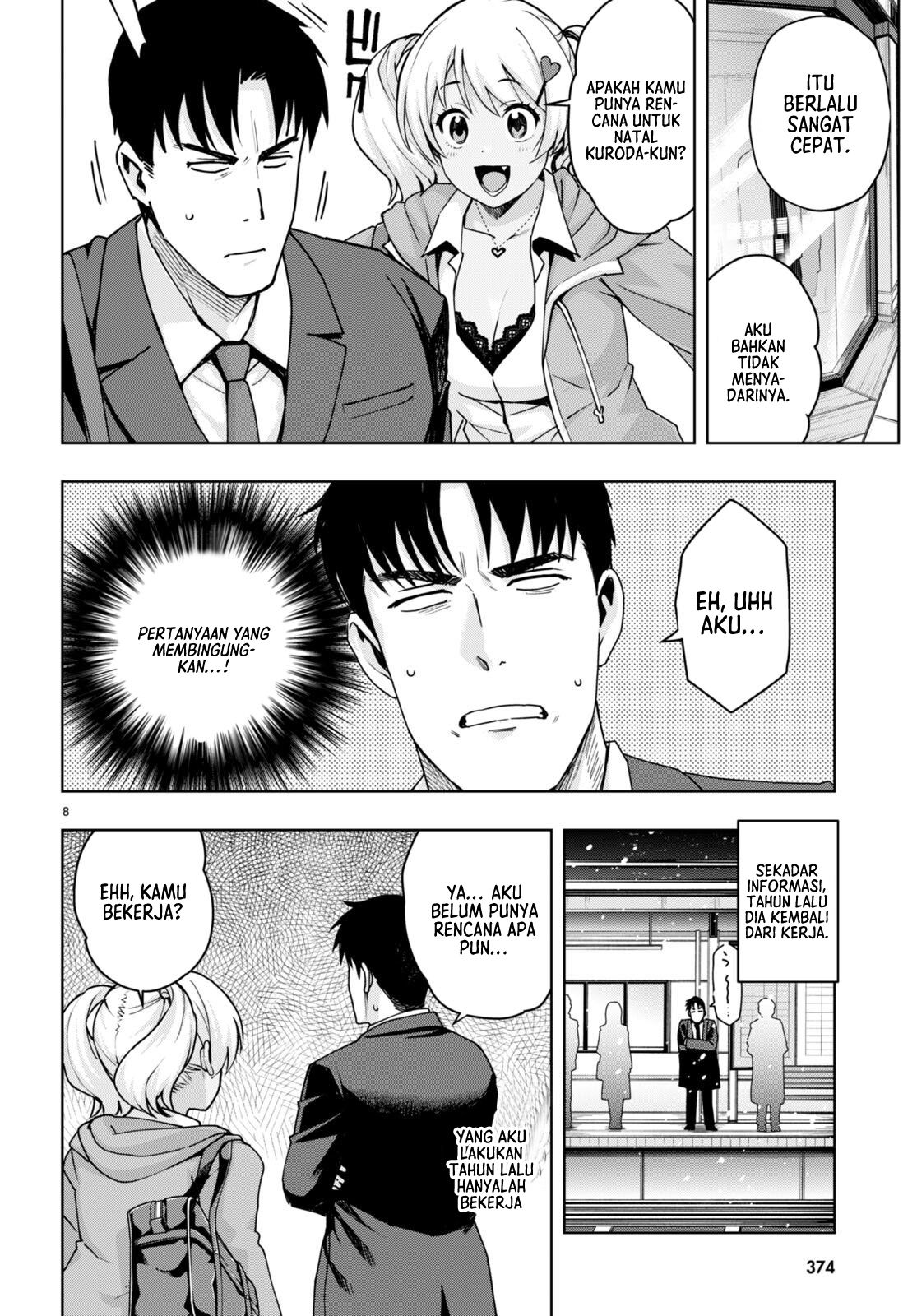 Kuro Gal-san ga Kuru! Chapter 33 - halaman 9