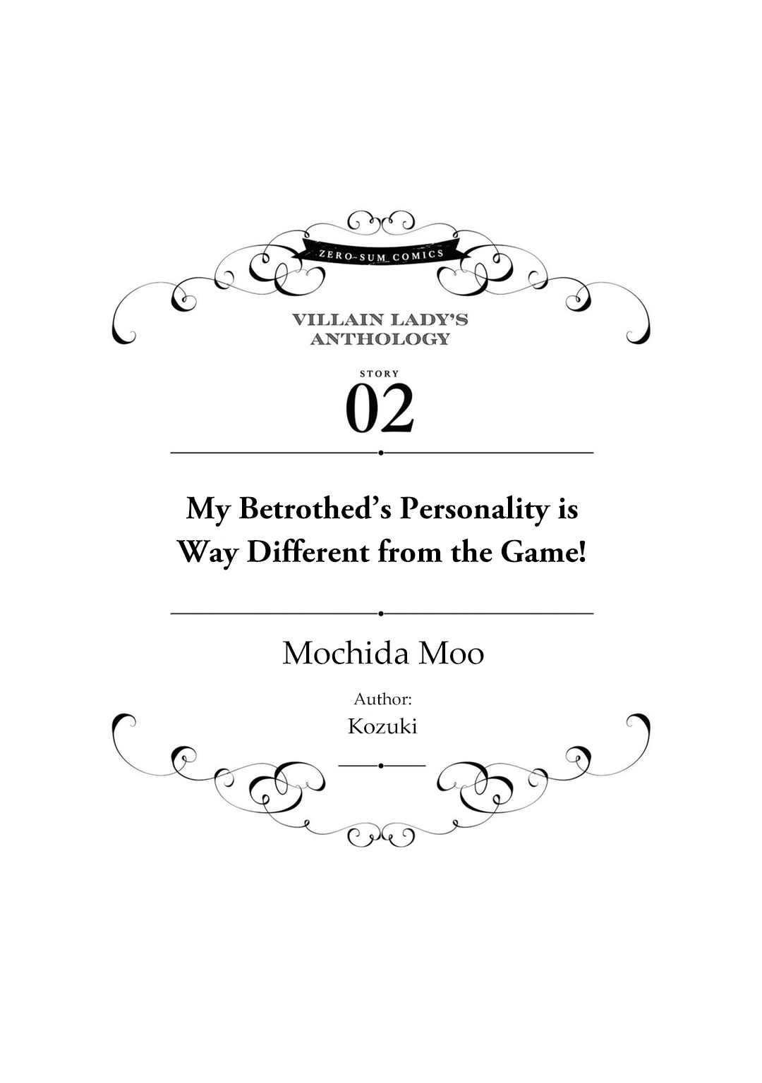 Halaman dari Though I May Be a Villainess, I'll Show You I Can Obtain Happiness! Chapter 2
