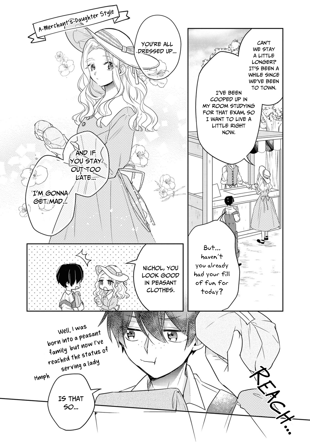 Halaman dari Though I May Be a Villainess, I'll Show You I Can Obtain Happiness! Chapter 2