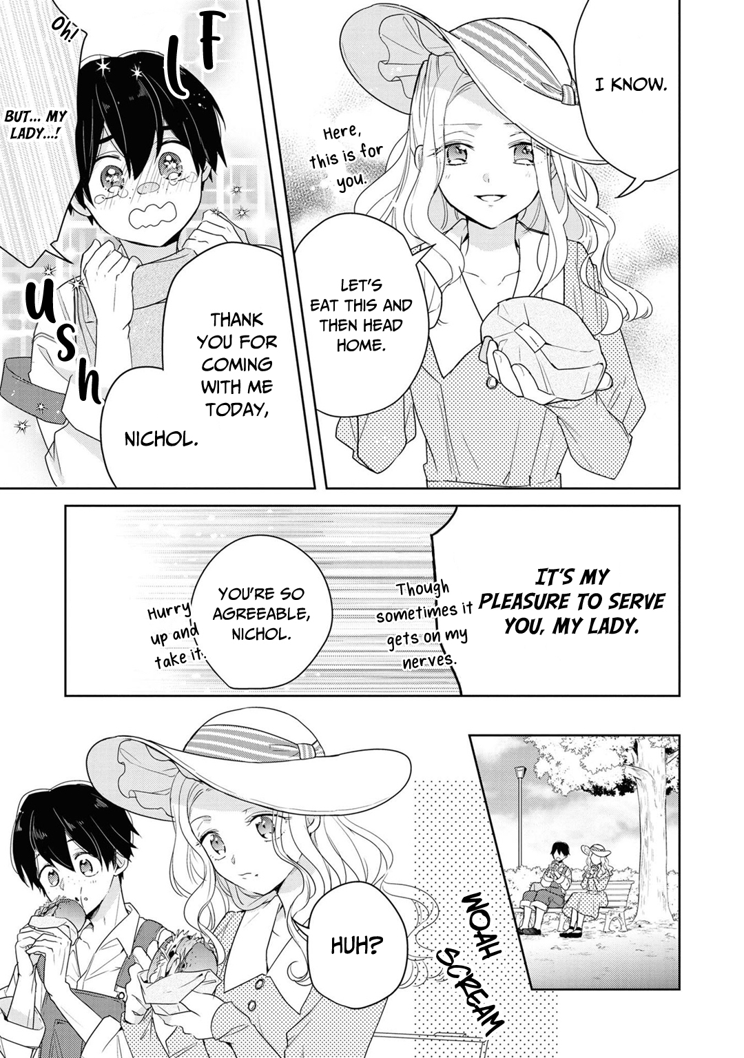 Halaman dari Though I May Be a Villainess, I'll Show You I Can Obtain Happiness! Chapter 2