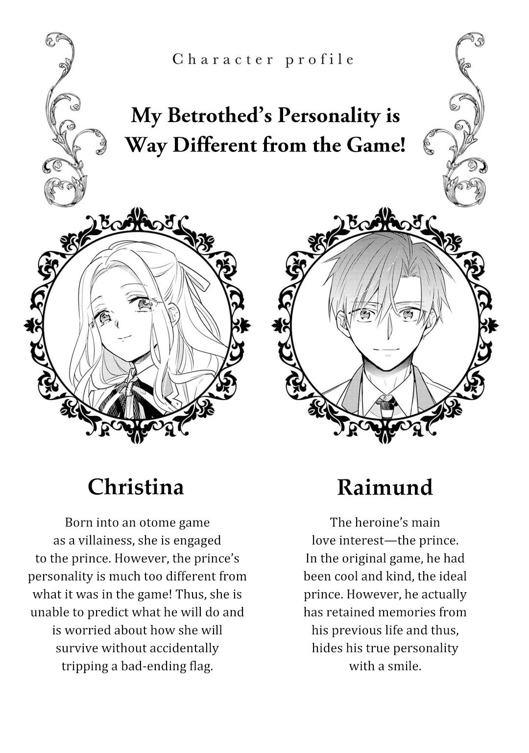 Halaman dari Though I May Be a Villainess, I'll Show You I Can Obtain Happiness! Chapter 2