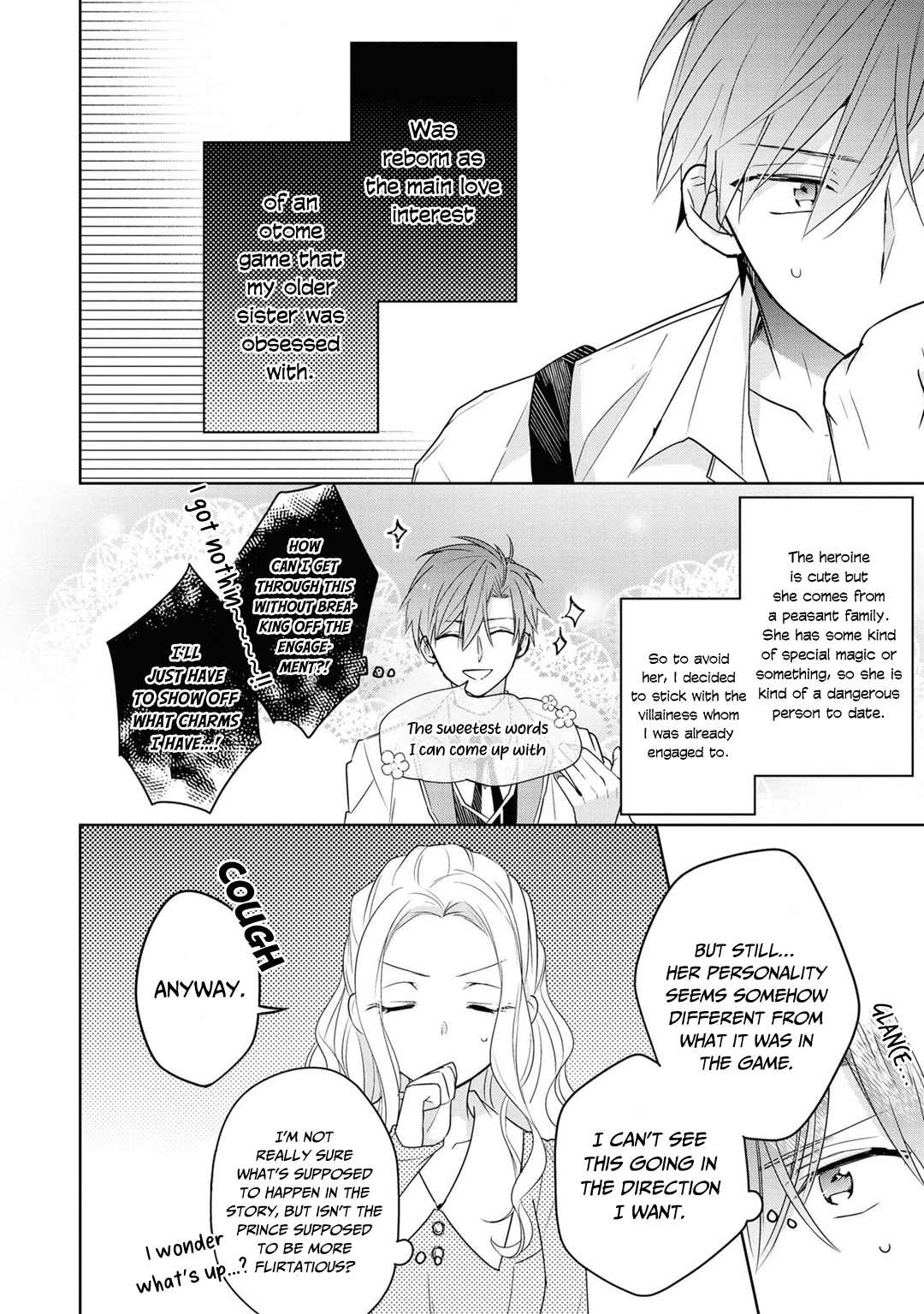 Halaman dari Though I May Be a Villainess, I'll Show You I Can Obtain Happiness! Chapter 2
