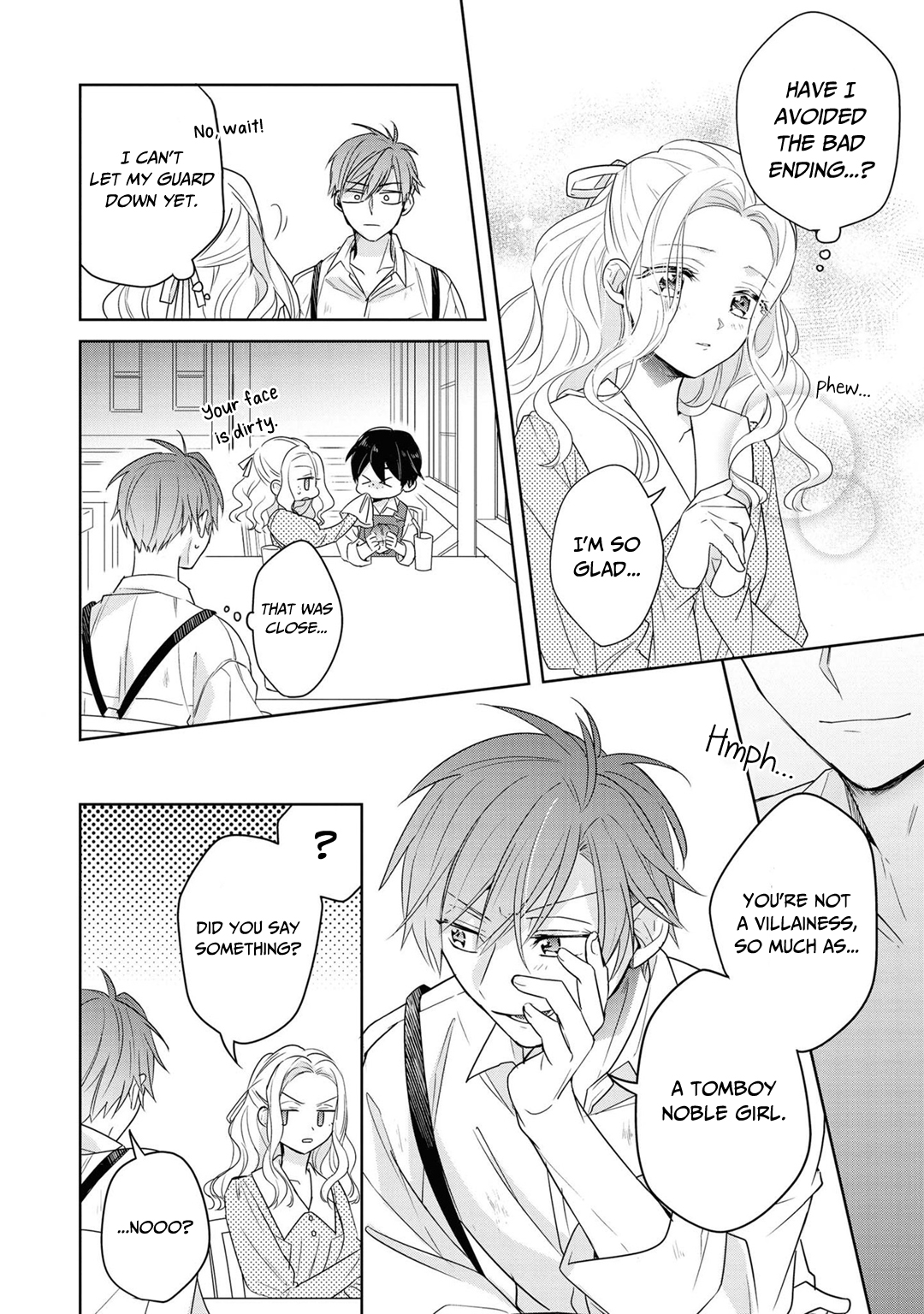 Halaman dari Though I May Be a Villainess, I'll Show You I Can Obtain Happiness! Chapter 2