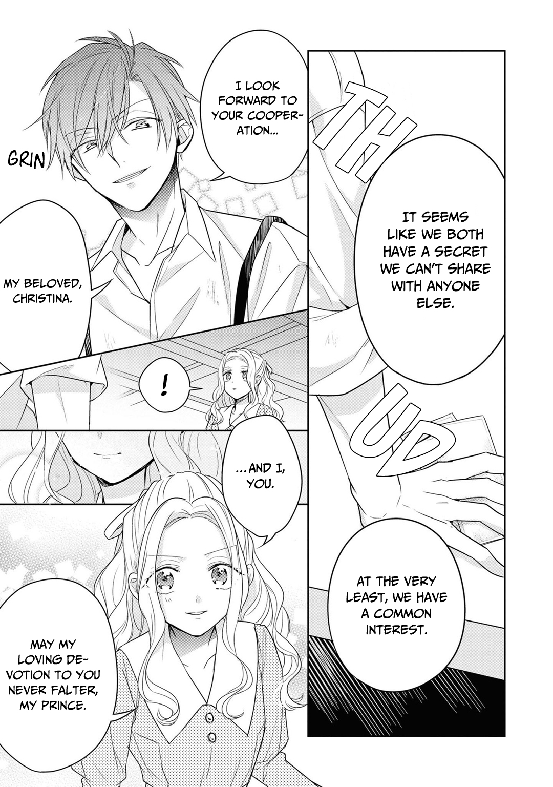 Halaman dari Though I May Be a Villainess, I'll Show You I Can Obtain Happiness! Chapter 2