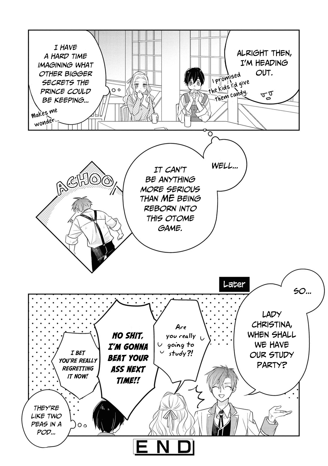 Halaman dari Though I May Be a Villainess, I'll Show You I Can Obtain Happiness! Chapter 2