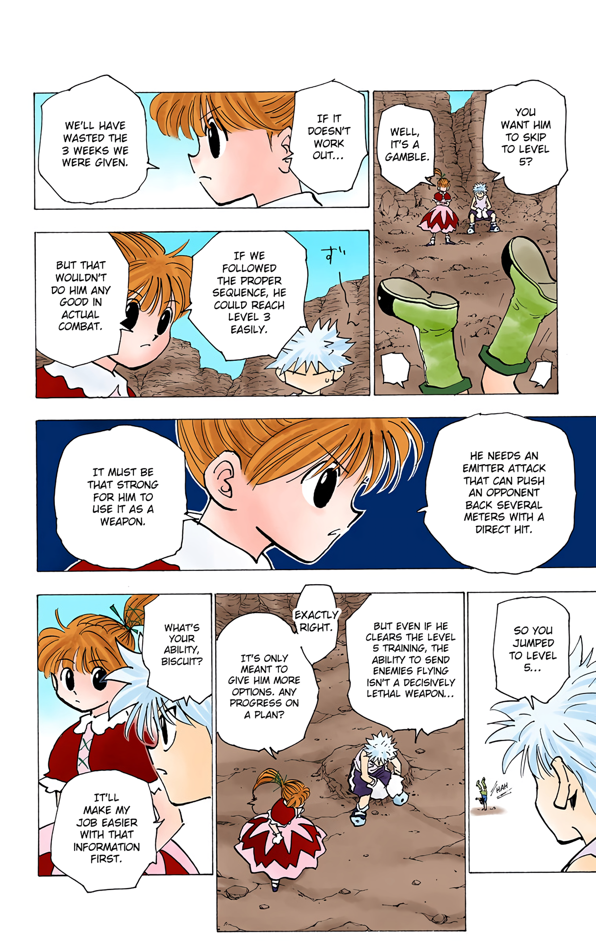 Halaman dari Hunter x Hunter (Official Colored) Chapter 171