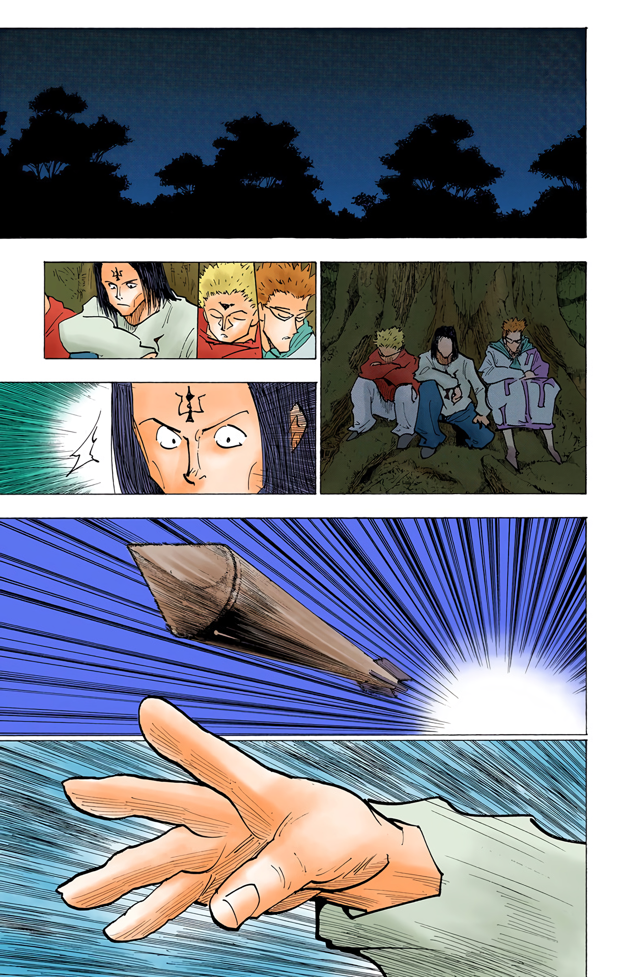 Halaman dari Hunter x Hunter (Official Colored) Chapter 171