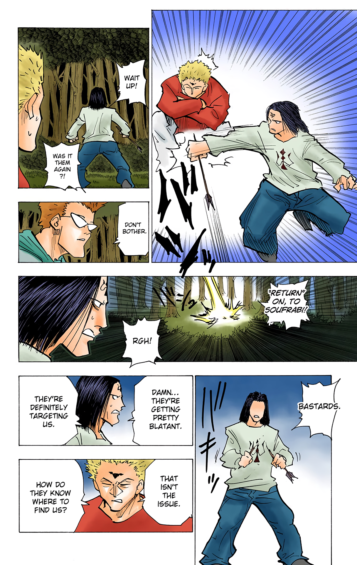 Halaman dari Hunter x Hunter (Official Colored) Chapter 171