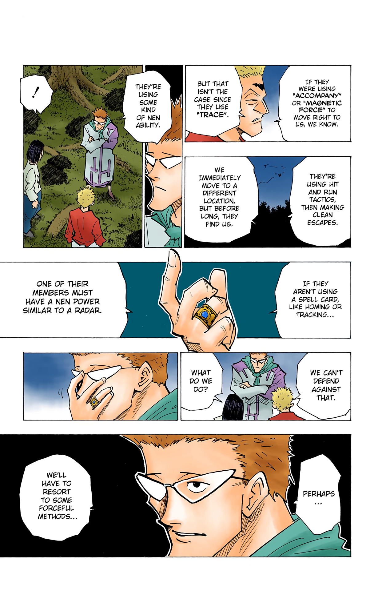Halaman dari Hunter x Hunter (Official Colored) Chapter 171