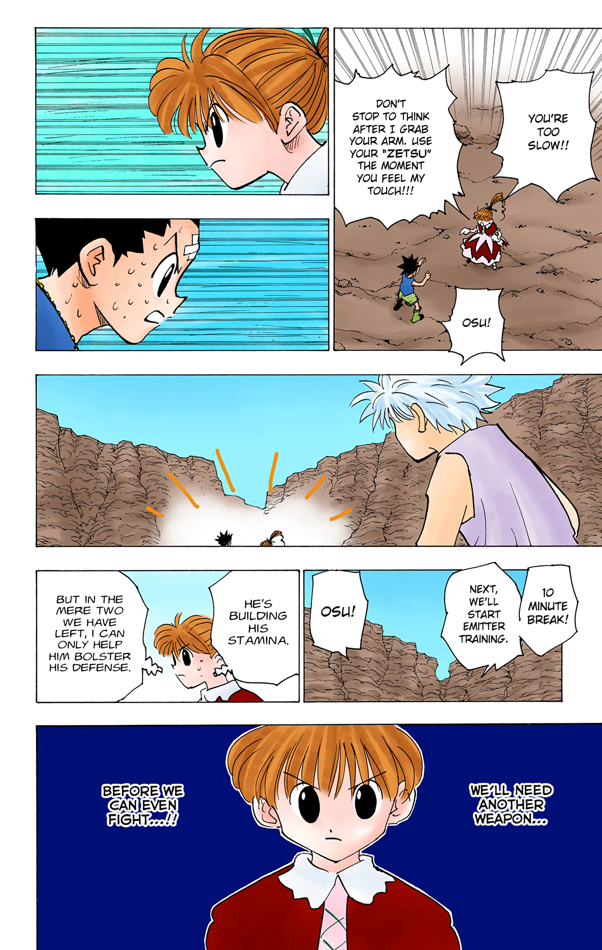 Halaman dari Hunter x Hunter (Official Colored) Chapter 171
