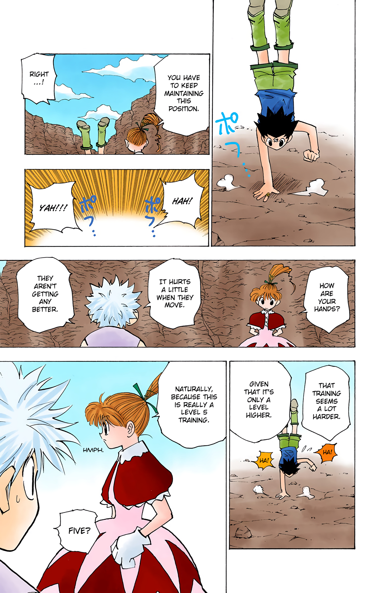 Halaman dari Hunter x Hunter (Official Colored) Chapter 171