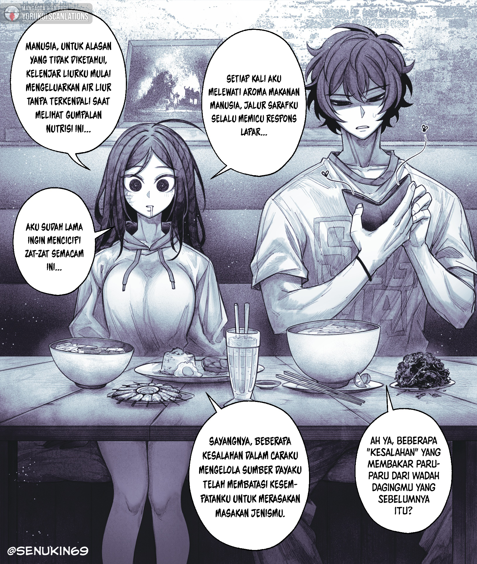 My Co-worker Is an Eldritch X! Chapter 7.1 - halaman 1
