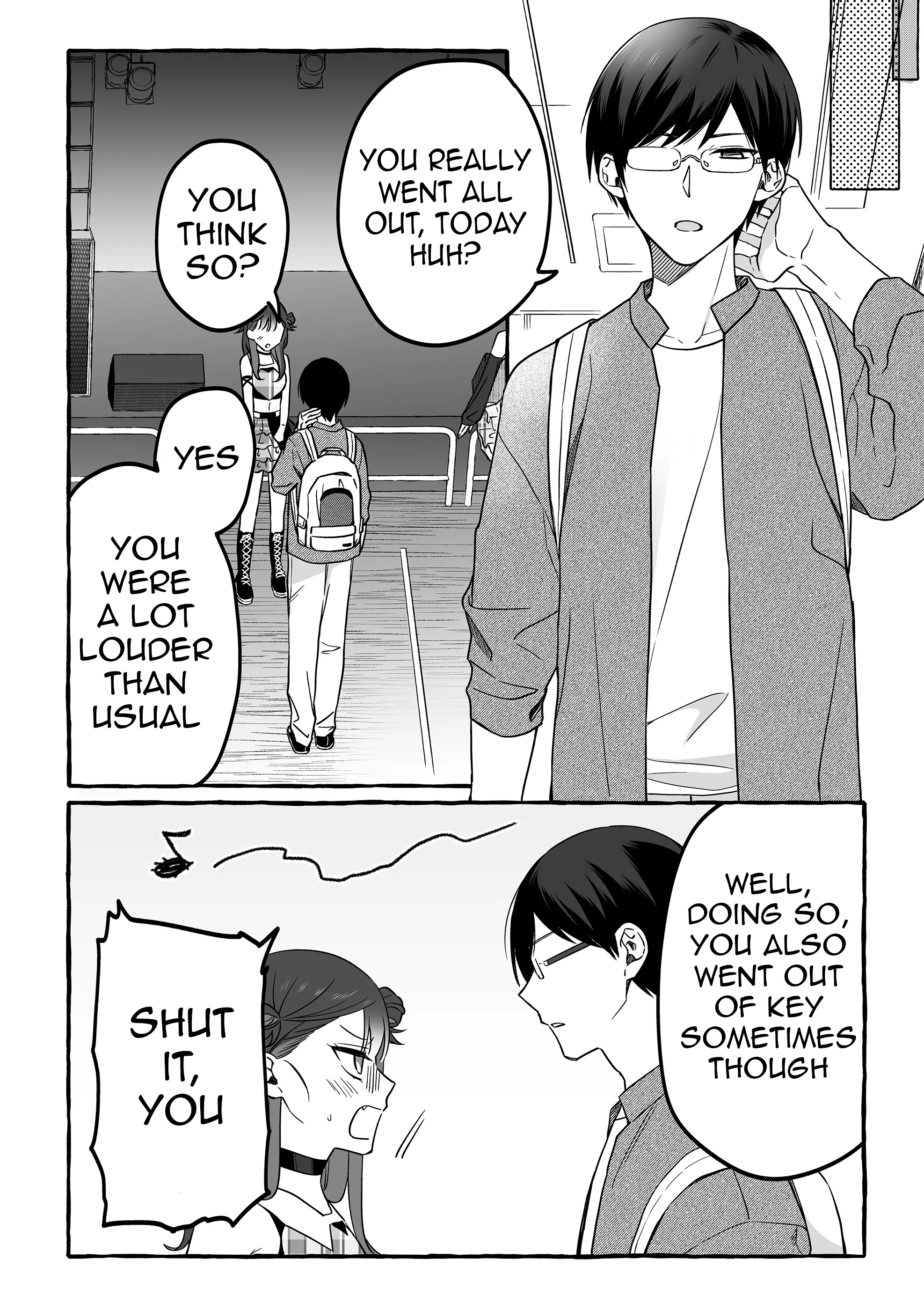 Halaman dari Damedol to Sekai ni Hitori Dake no Fan Chapter 8