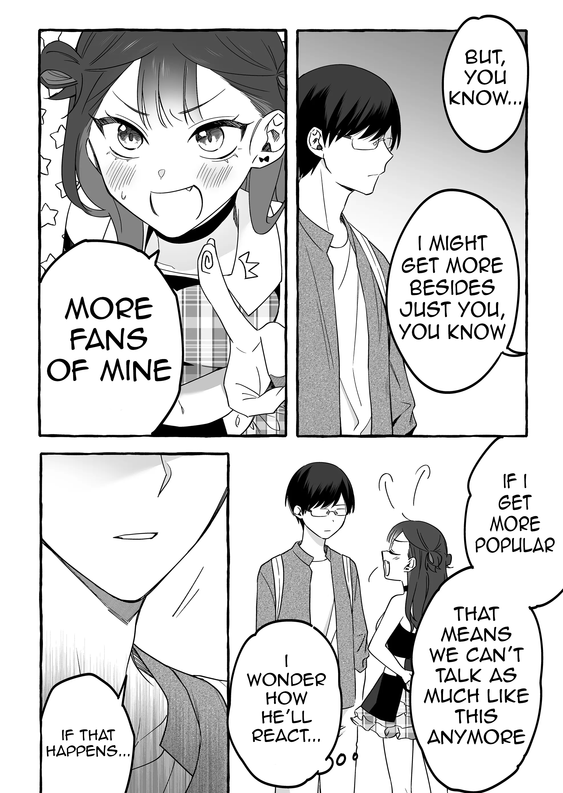 Halaman dari Damedol to Sekai ni Hitori Dake no Fan Chapter 8