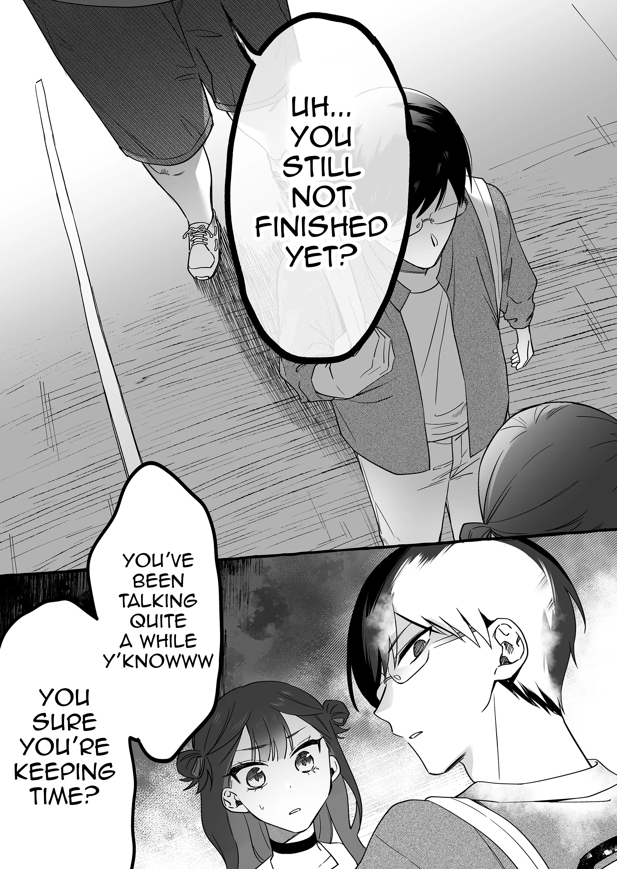 Halaman dari Damedol to Sekai ni Hitori Dake no Fan Chapter 8