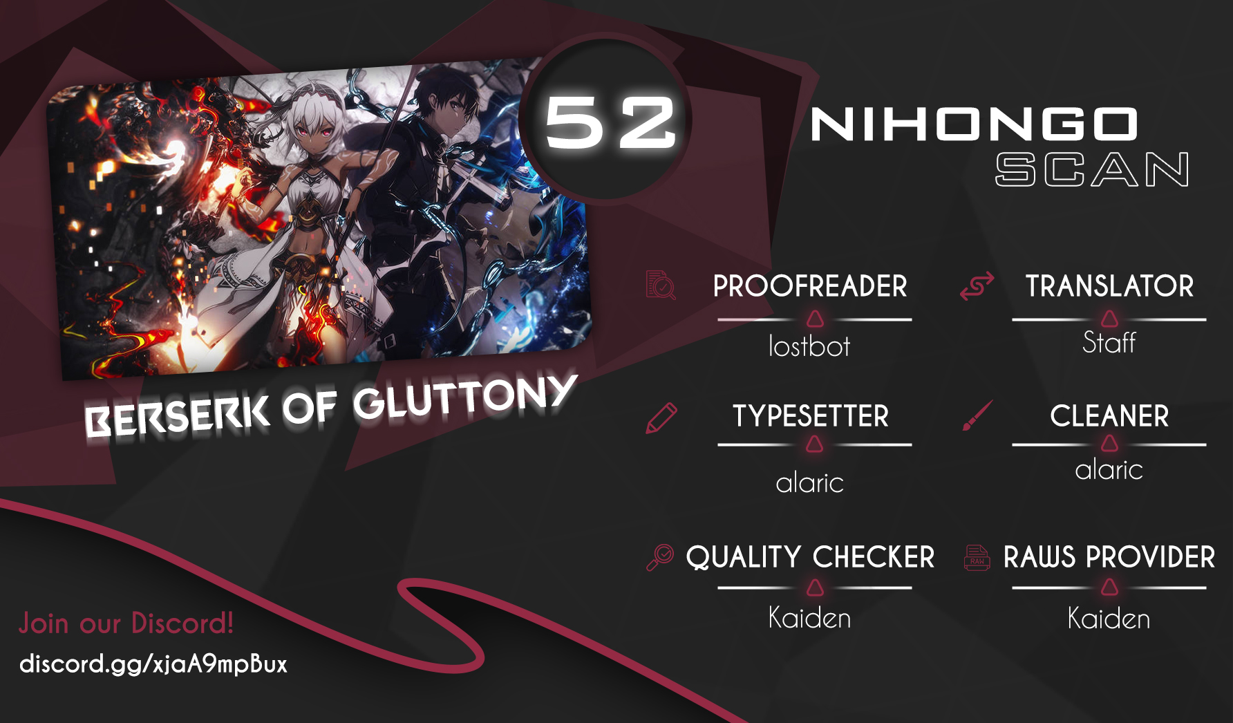 Halaman dari Boushoku no Berserk ~Ore dake Level to Iu Gainen wo Toppa suru~ Chapter 52